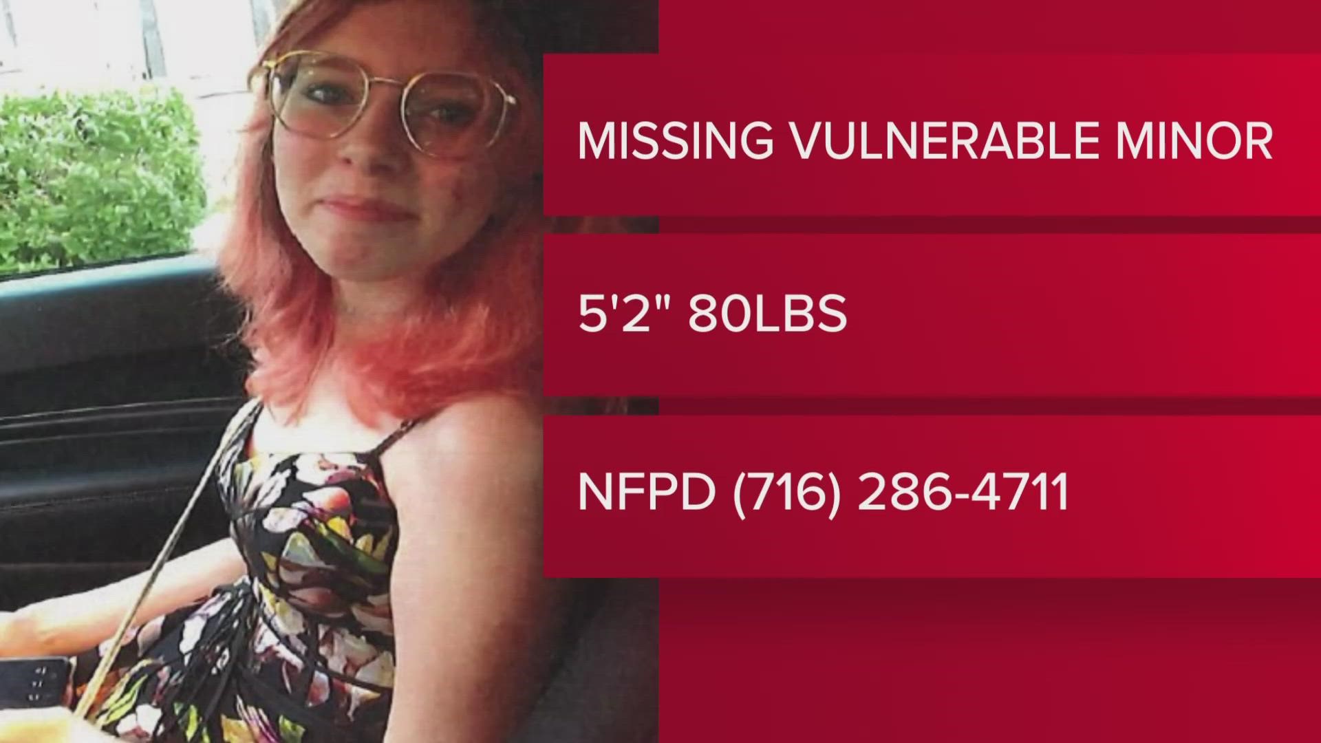Missing 15-year-old girl