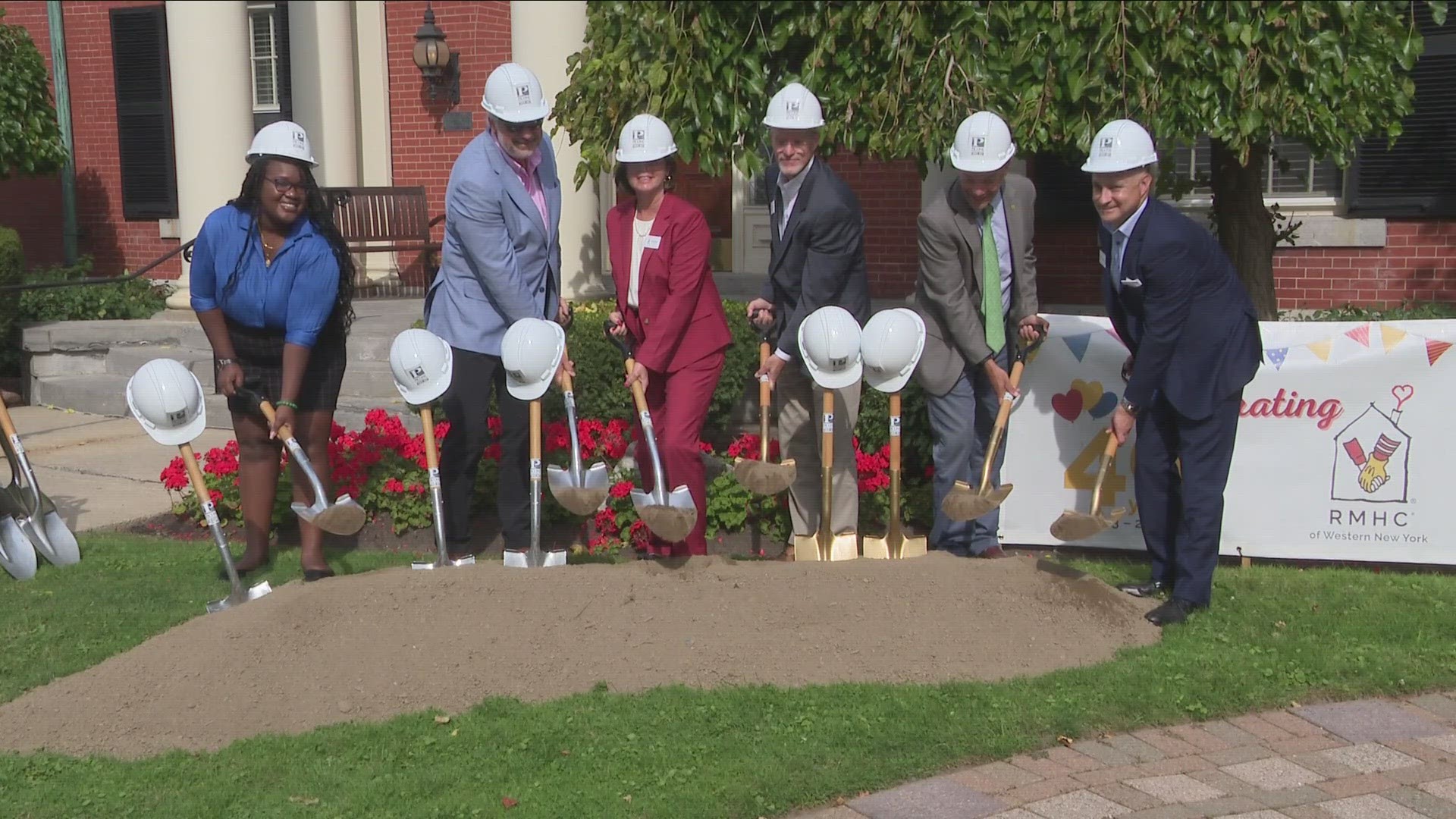 A groundbreaking ceremony was held Thursday for important renovations.