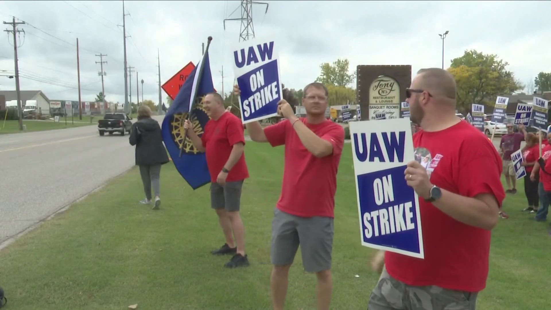 The layoffs are a trickle-down effect from the UAW strike against the Big 3 automakers.
