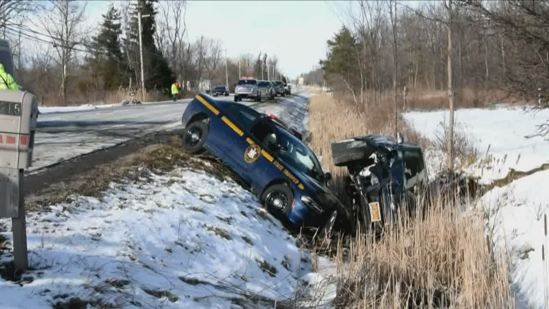 State Police say both drivers were taken a hospital and treated for what were considered minor injuries.