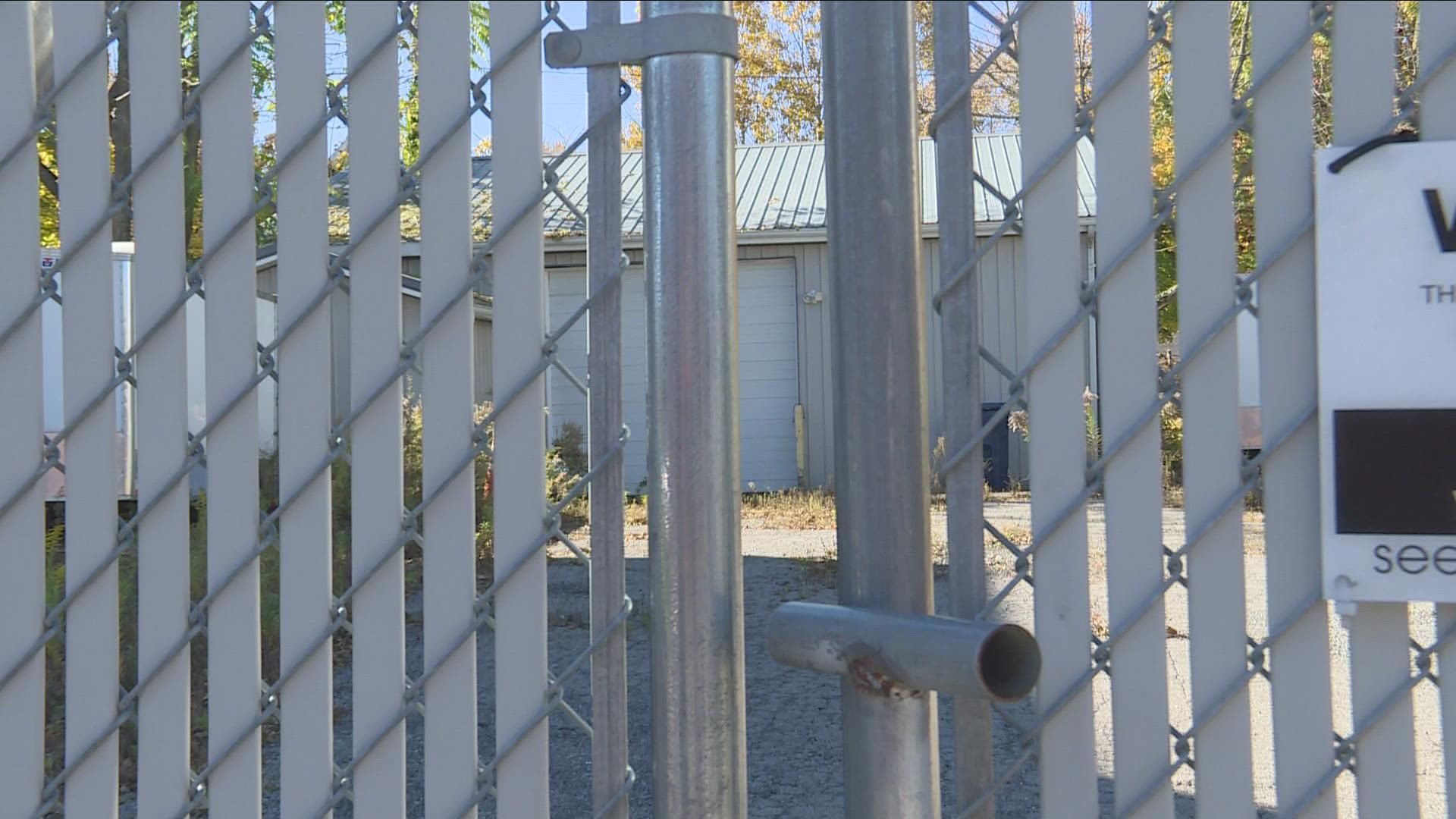 38 TREMONT IS NOW FENCED IN. BEHIND IT IS WHERE OWNER MATT REDPATH PLANS TO SET UP A  MICROBREWERY,  OUTDOOR RESTAURANT AND A COMMUNITY GARDEN.