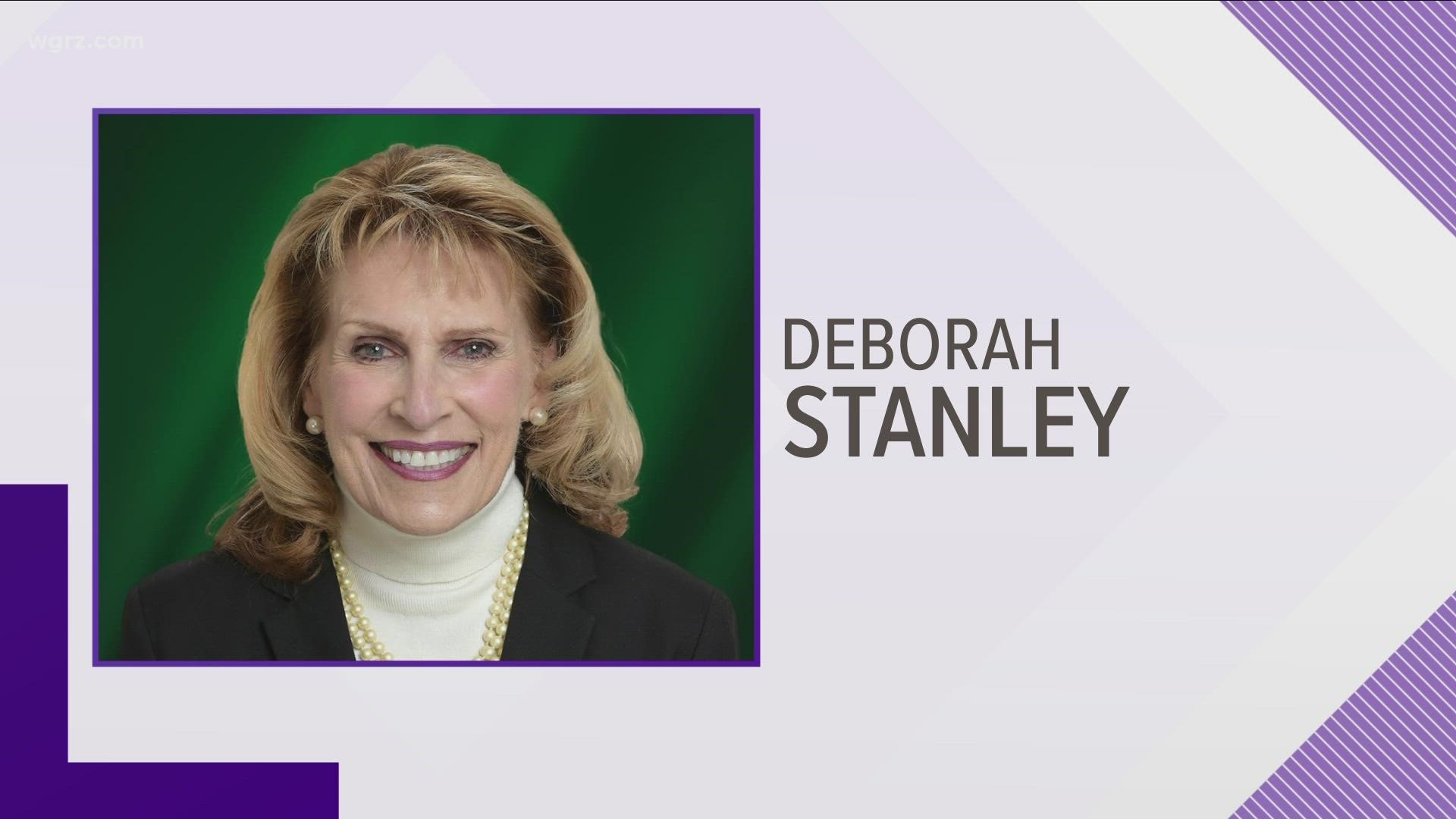 The board has named SUNY Oswego president Deborah Stanley as the interim chancellor starting January 15th...