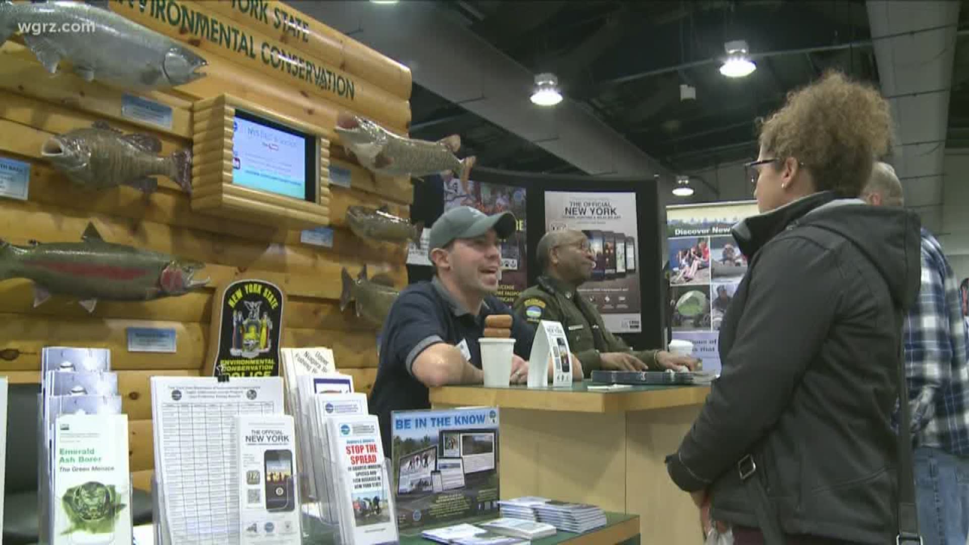 There are 175 exhibitors and more than 200 seminars this weekend. The show runs through Sunday at the Conference and Event Center in Niagara Falls.