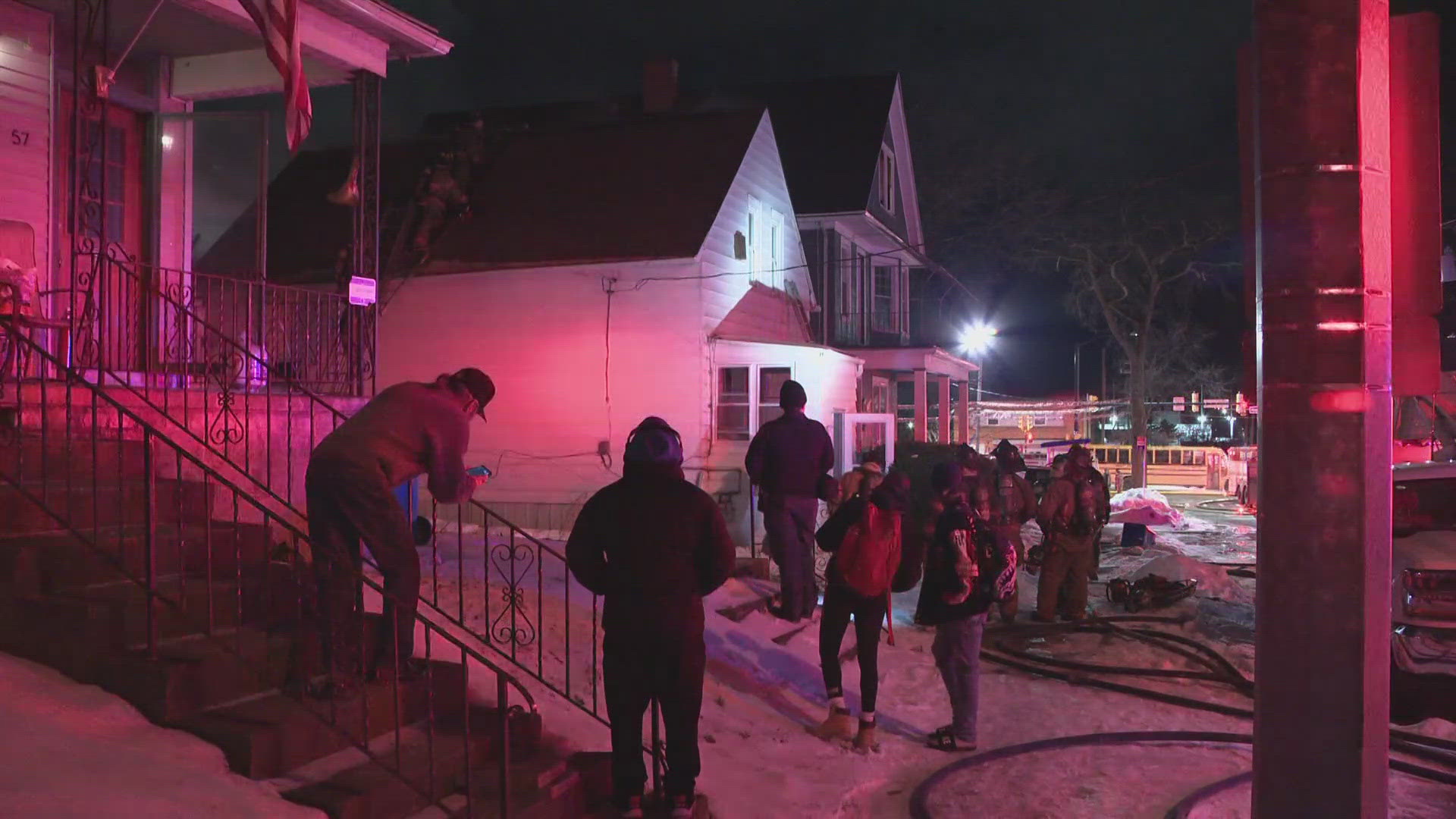 Firefighter among two injured in house fire on West Delavan in Buffalo ...