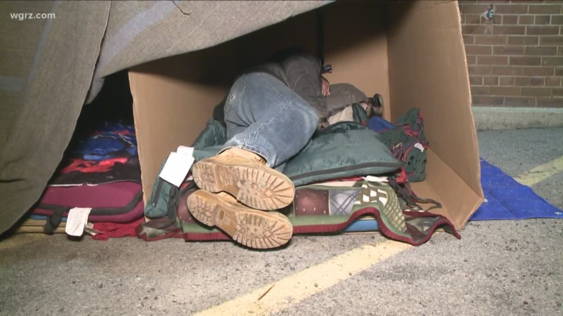 Ken-Ton Students Sleep Out For The Homeless