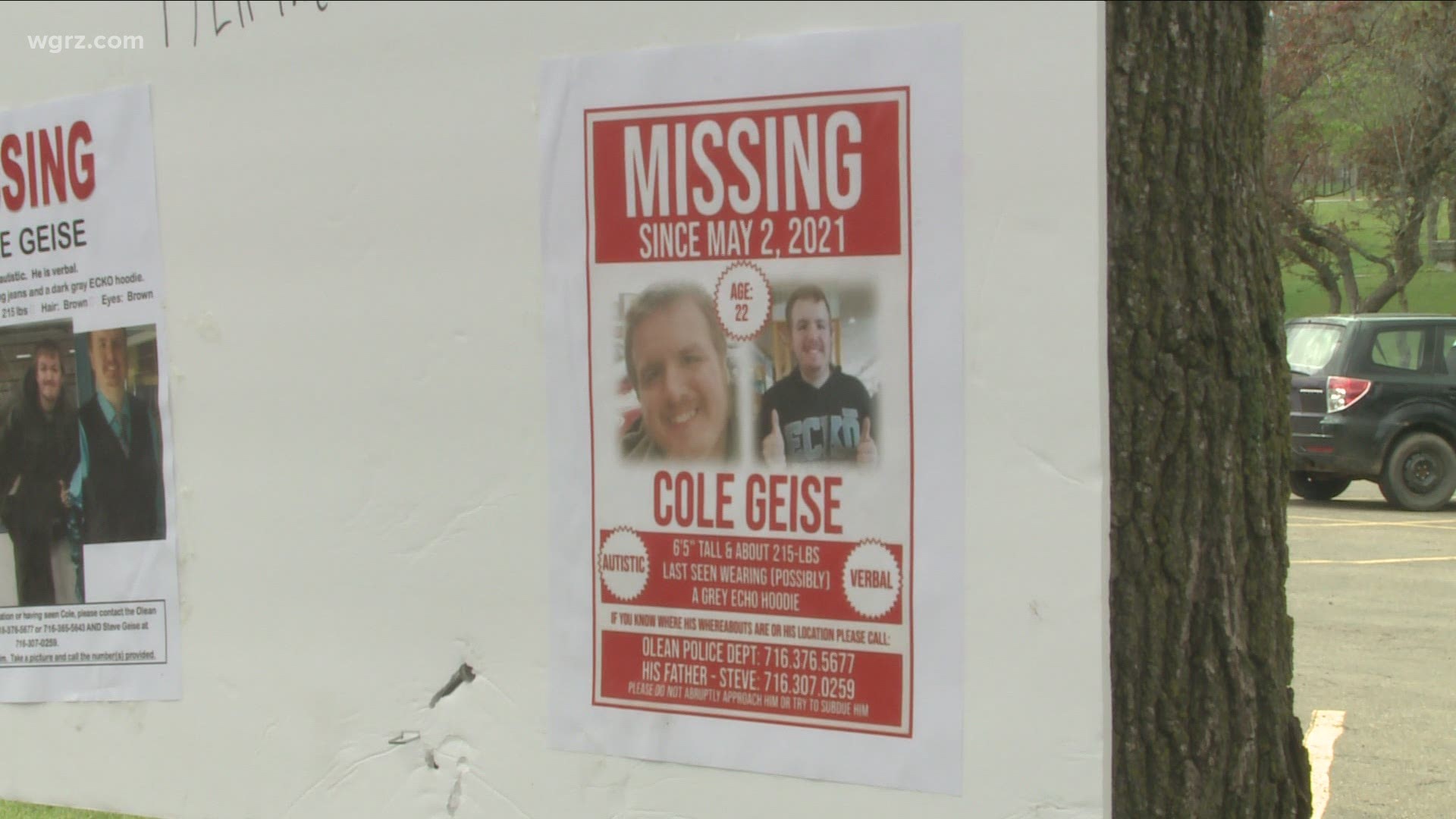 'Everybody loves Cole, and we just want to know something. That's the hard part, not knowing anything,' said Steve Geise, Cole's father.