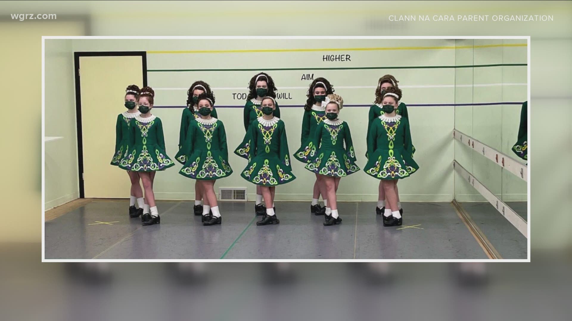 Irish dancers in WNY prepare to take the (virtual) stage for St. Patrick's Day