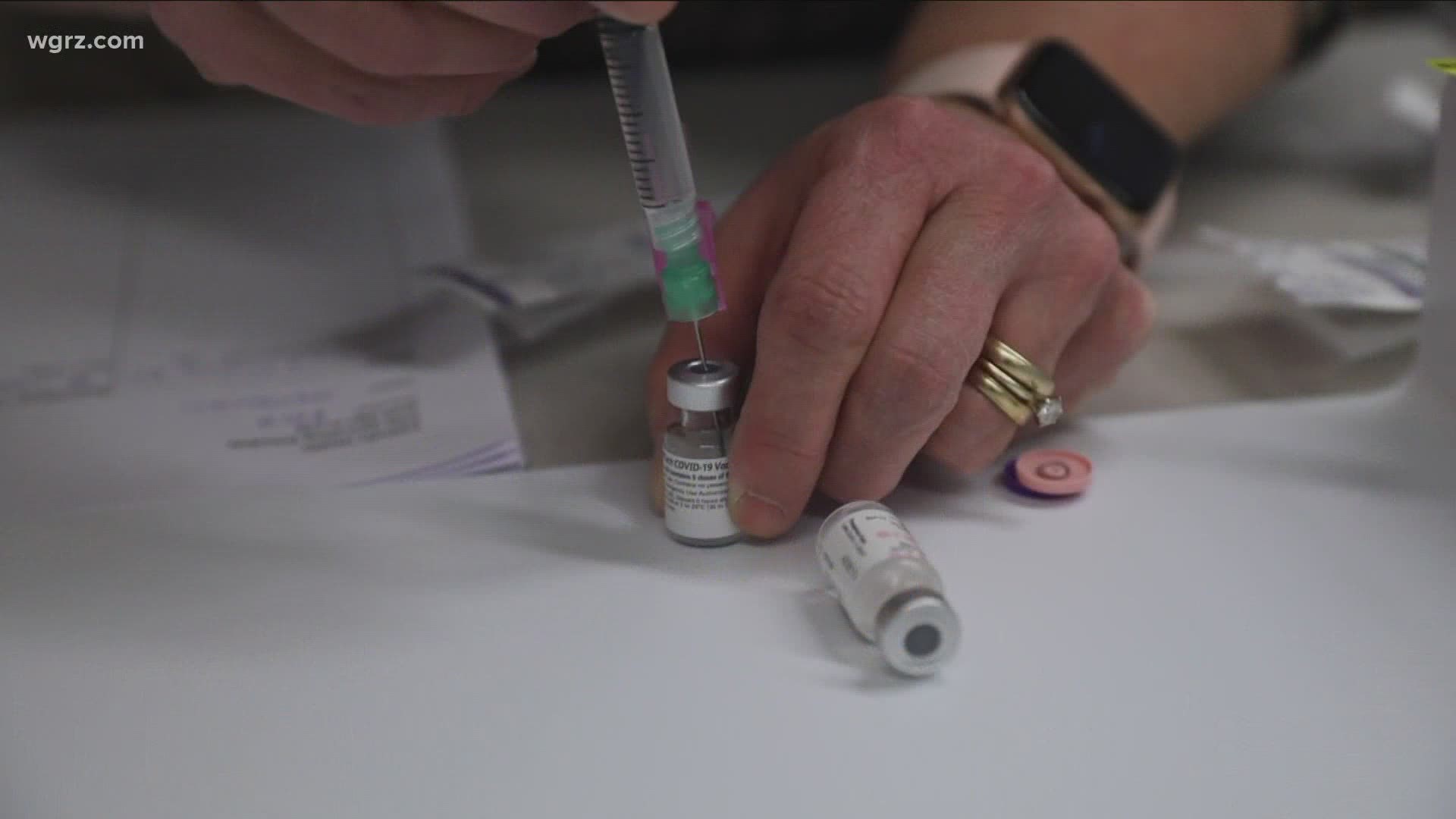 By weeks end, New York could have almost one-million covid-19 vaccines distributed statewide.
But now there's some criticism coming from Governor Cuomo..