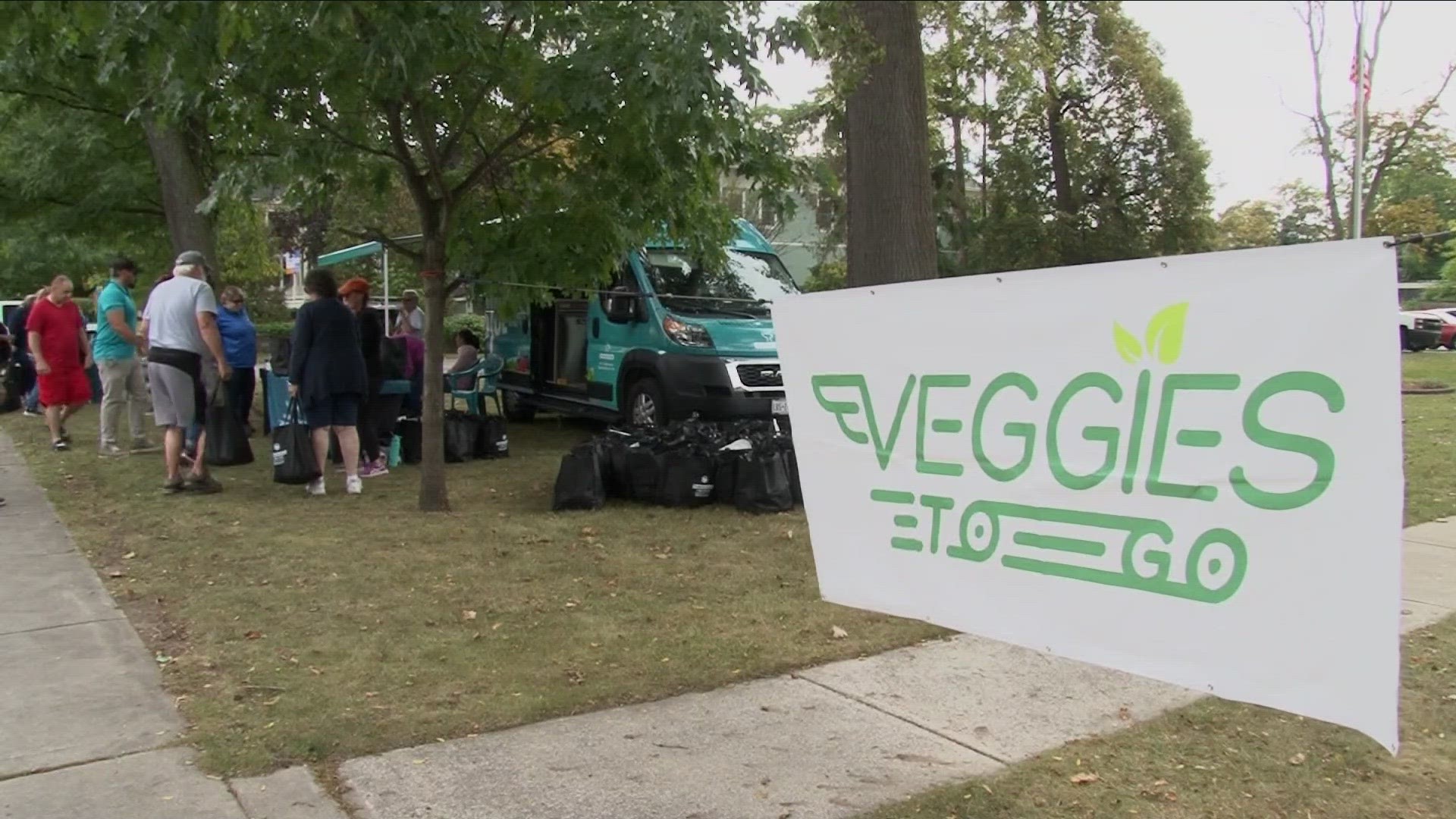 Fidelis gives out Veggies To Go