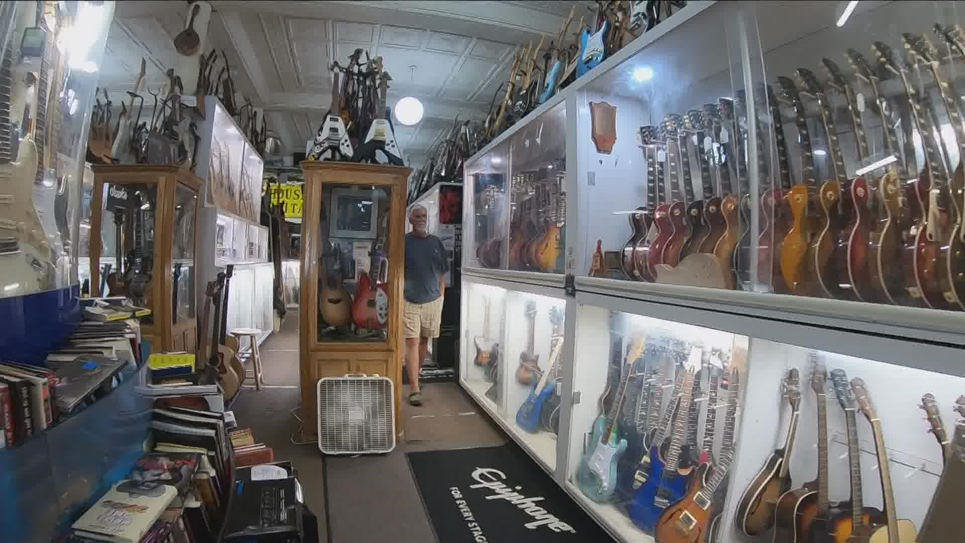 This morning the Unknown Story of how a very young Metallica got a helping hand from a legendary music store in Rochester.