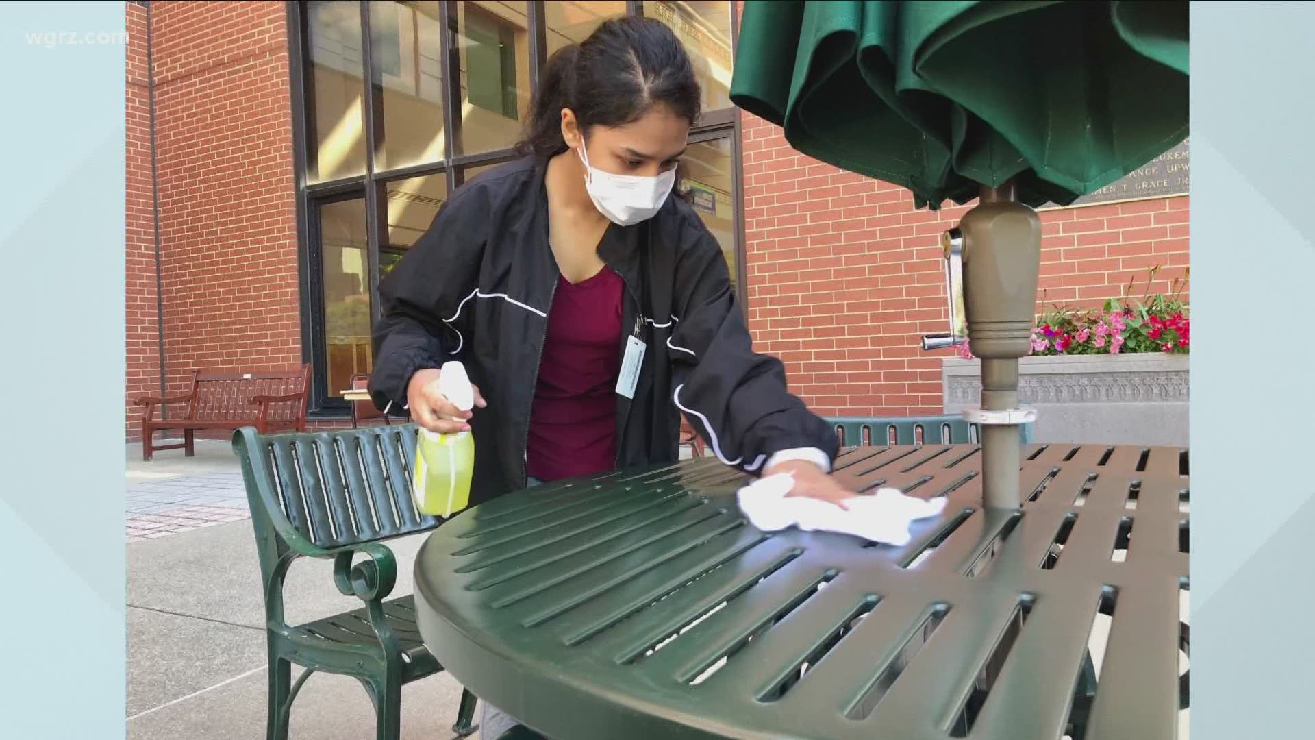 Roswell interns spend summer giving back to the hospital and surrounding neighborhoods