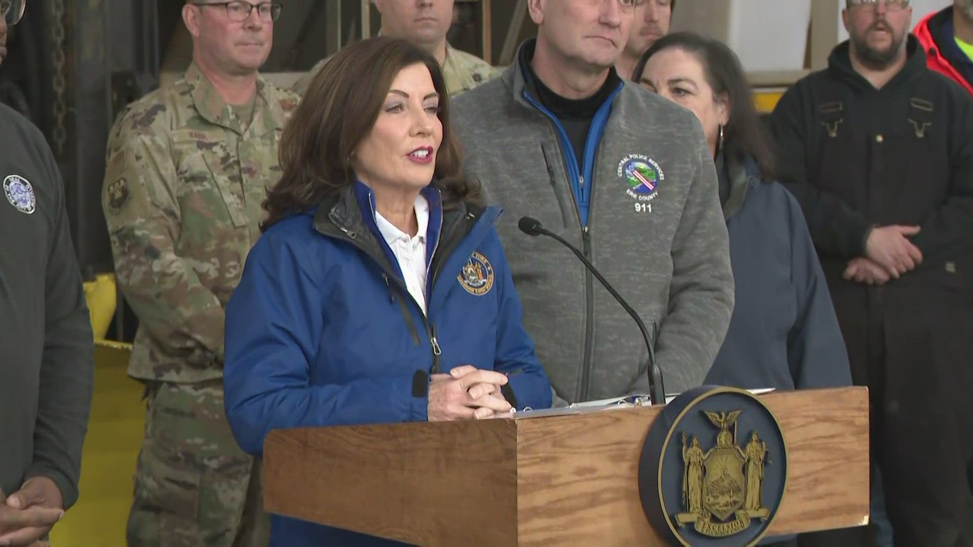 Gov. Hochul Provides Update On Winter Storm In WNY | Wgrz.com