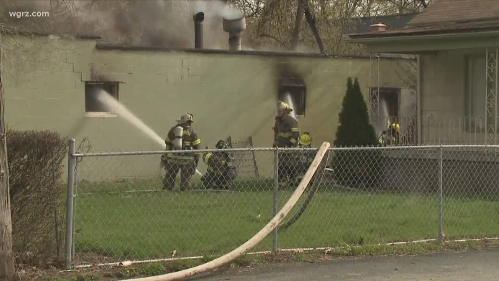 Fire On Division St. In North Tonawanda