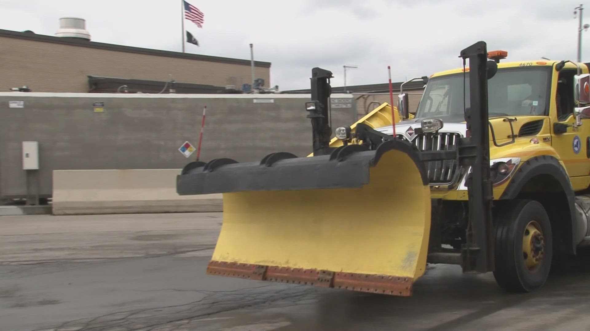 Some new additions that are already in use ar green flashing lights on the backs of plows, used for better visibility