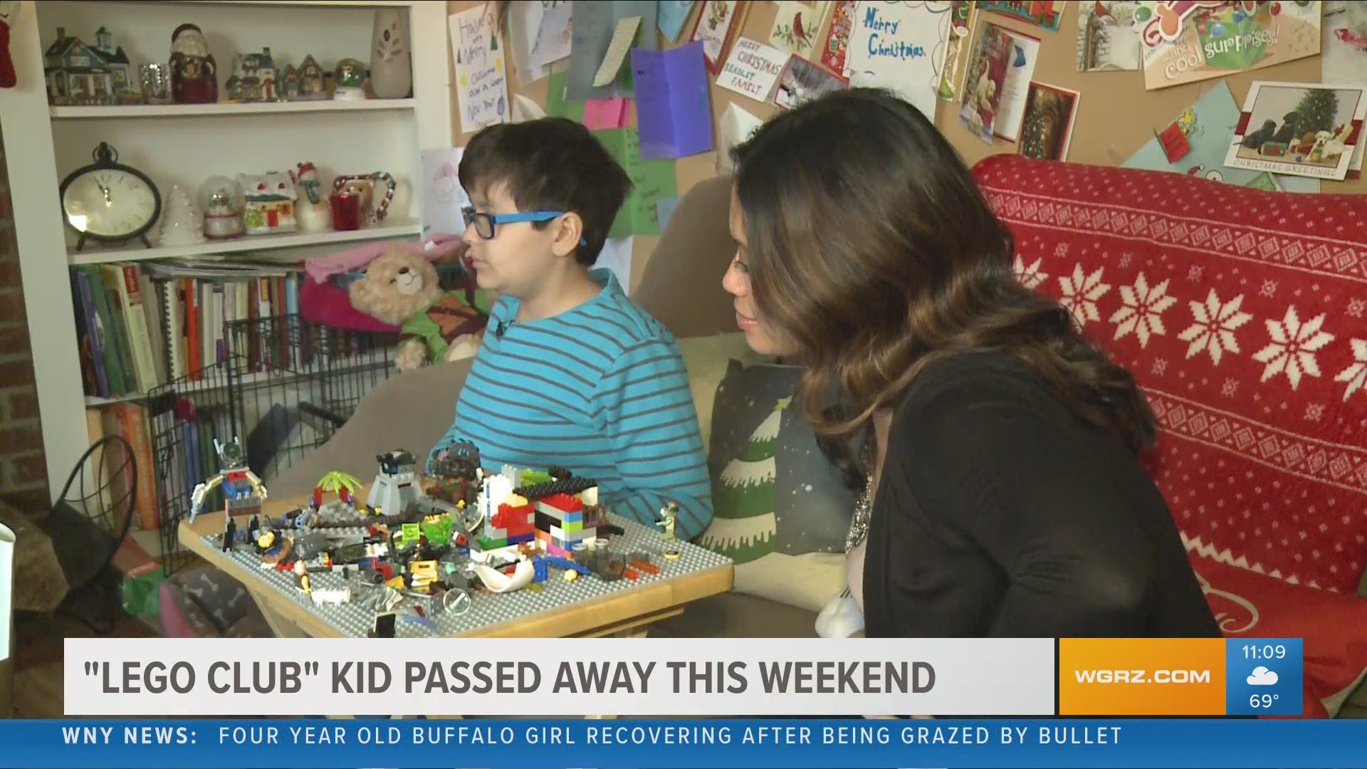 The young boy who spread joy to other kids at Oishei Children's Hospital with "Sebastian's Lego Club" passed away this weekend.