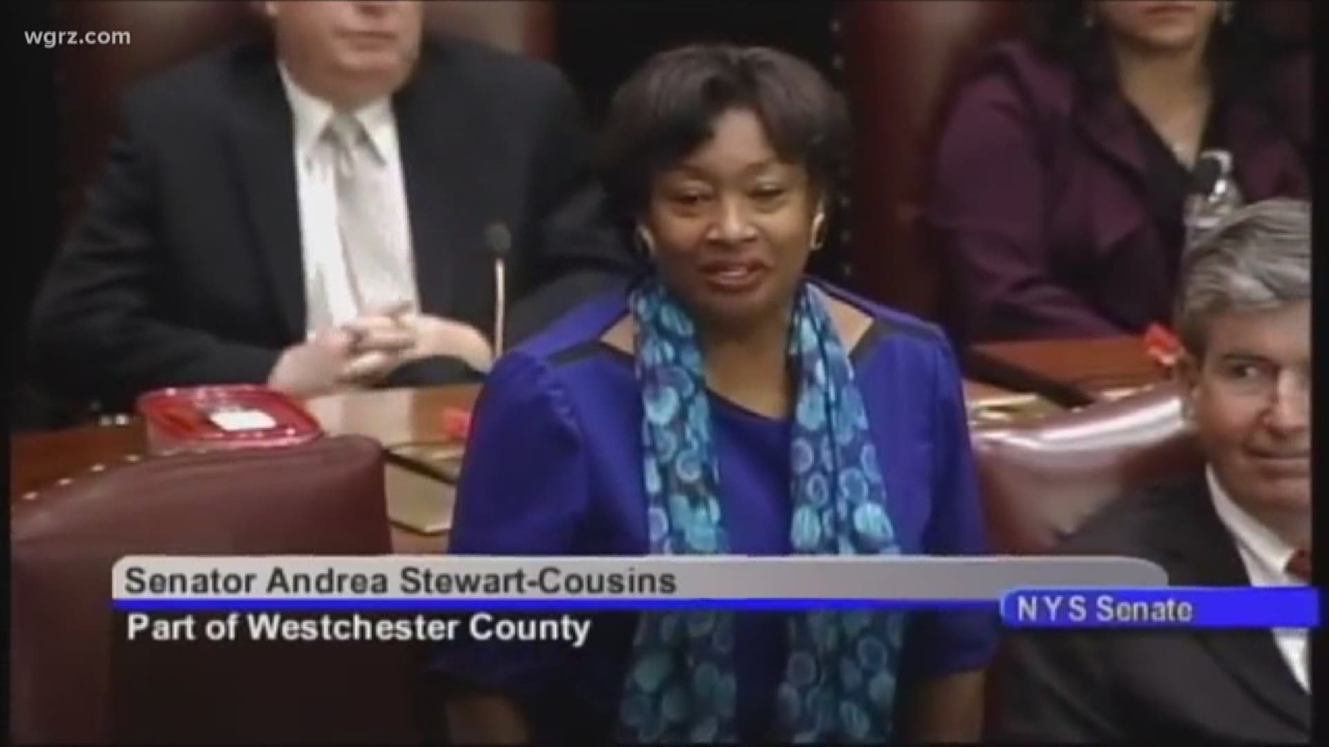 Stewart-Cousins First Woman To Be Majority Leader