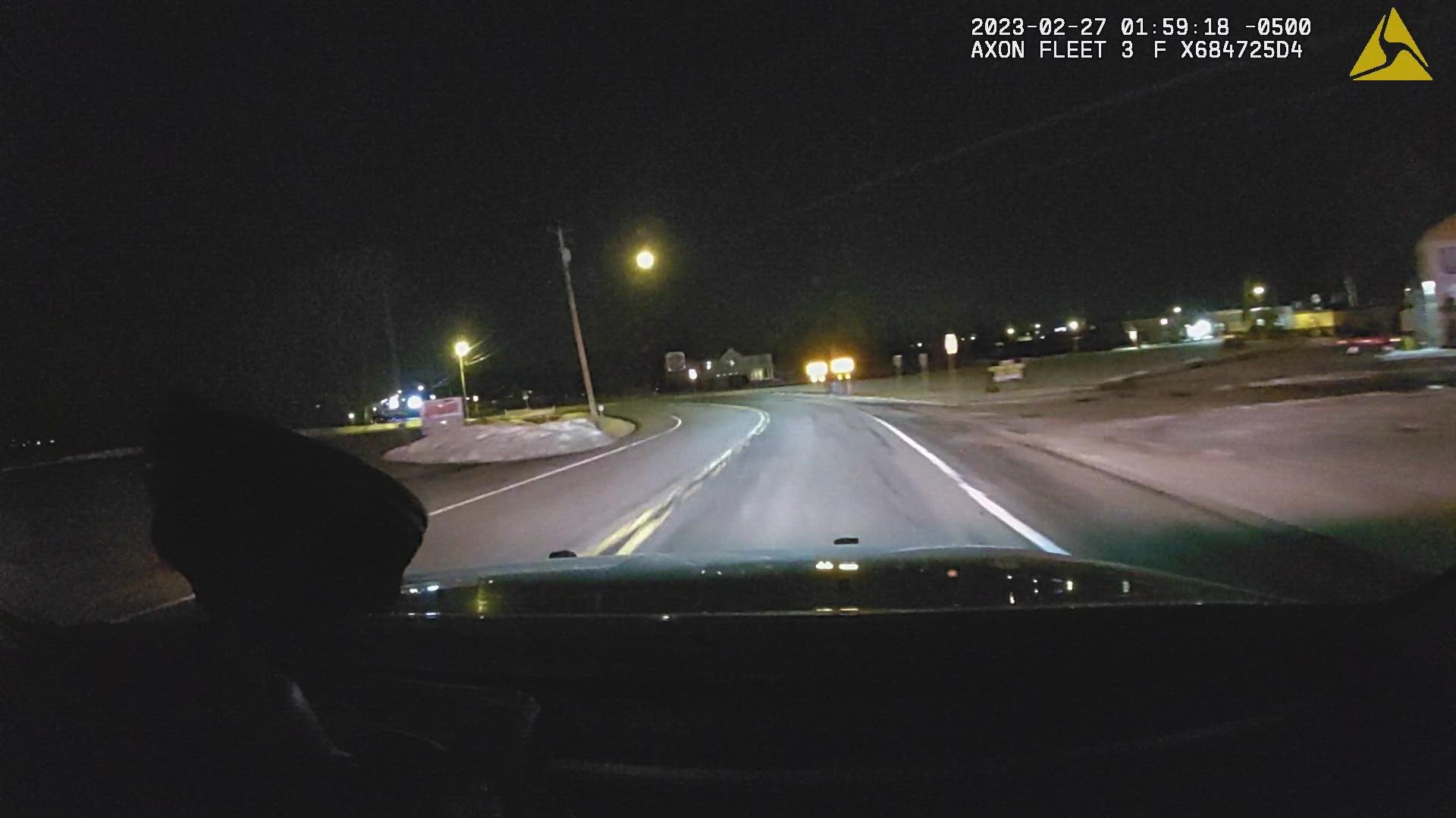 WATCH: Dash cam video of vehicle pursuit in Niagara County | wgrz.com