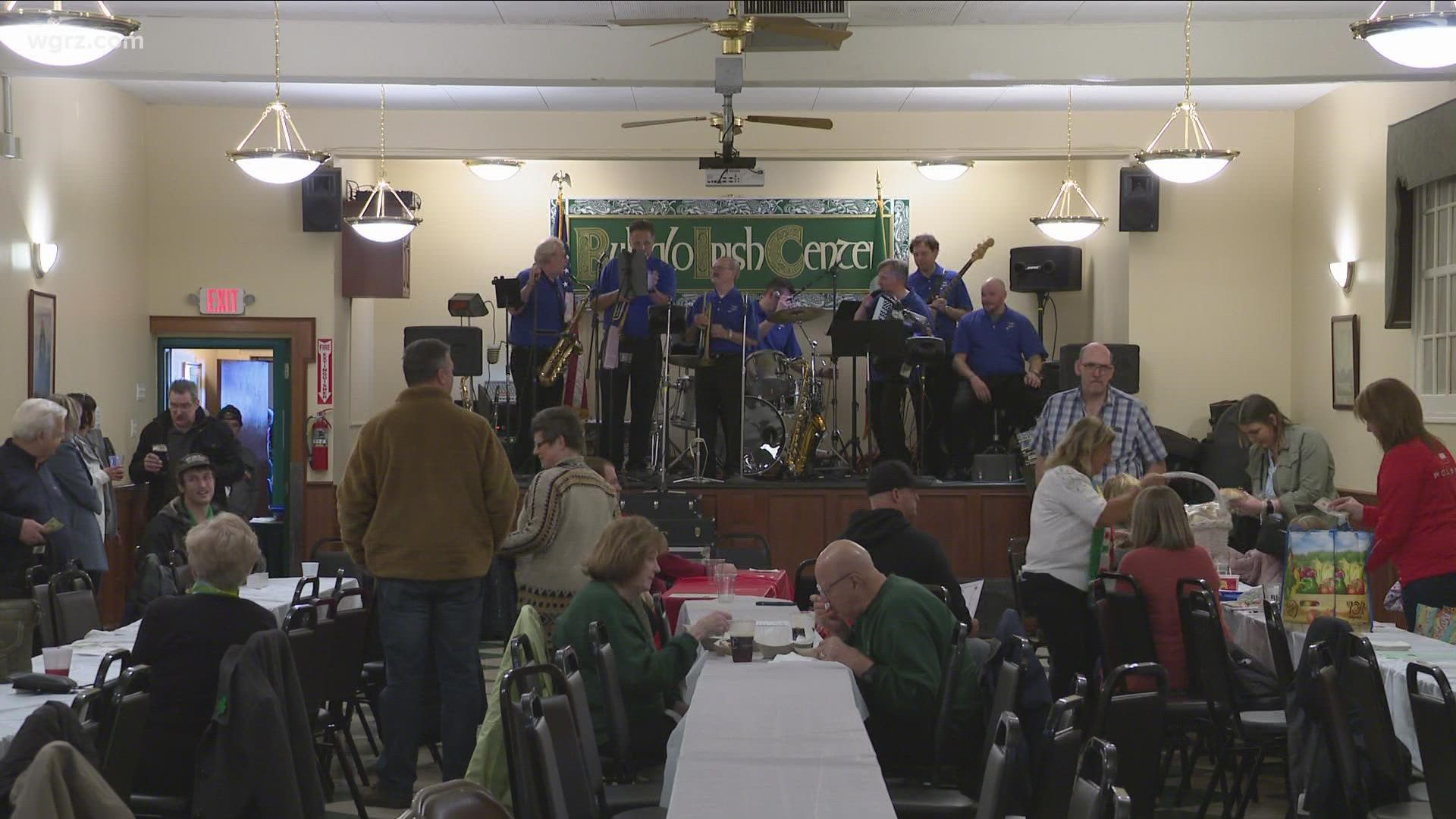 The event was a way to celebrate Saint Patrick's Day, Saint Joseph's Day and Dyngus Day all at once!