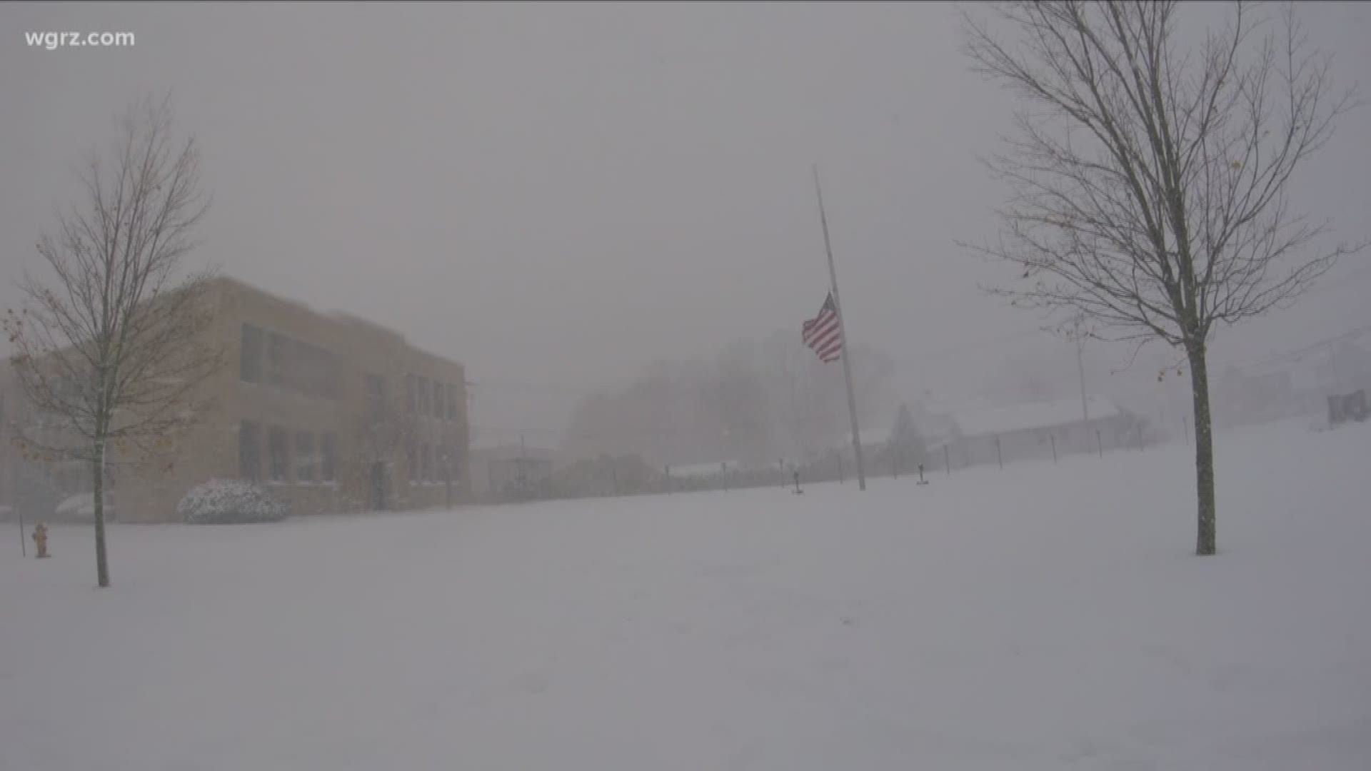 Southern Tier hit with first snow of the season