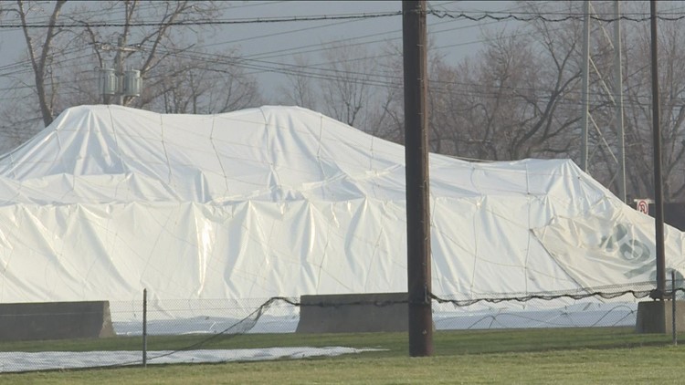 Damage To Golf Domes being Assessed