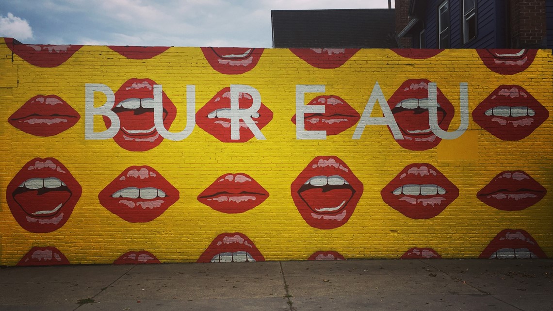 Josh Allen hurdle becomes a mural at Rochester Public Market