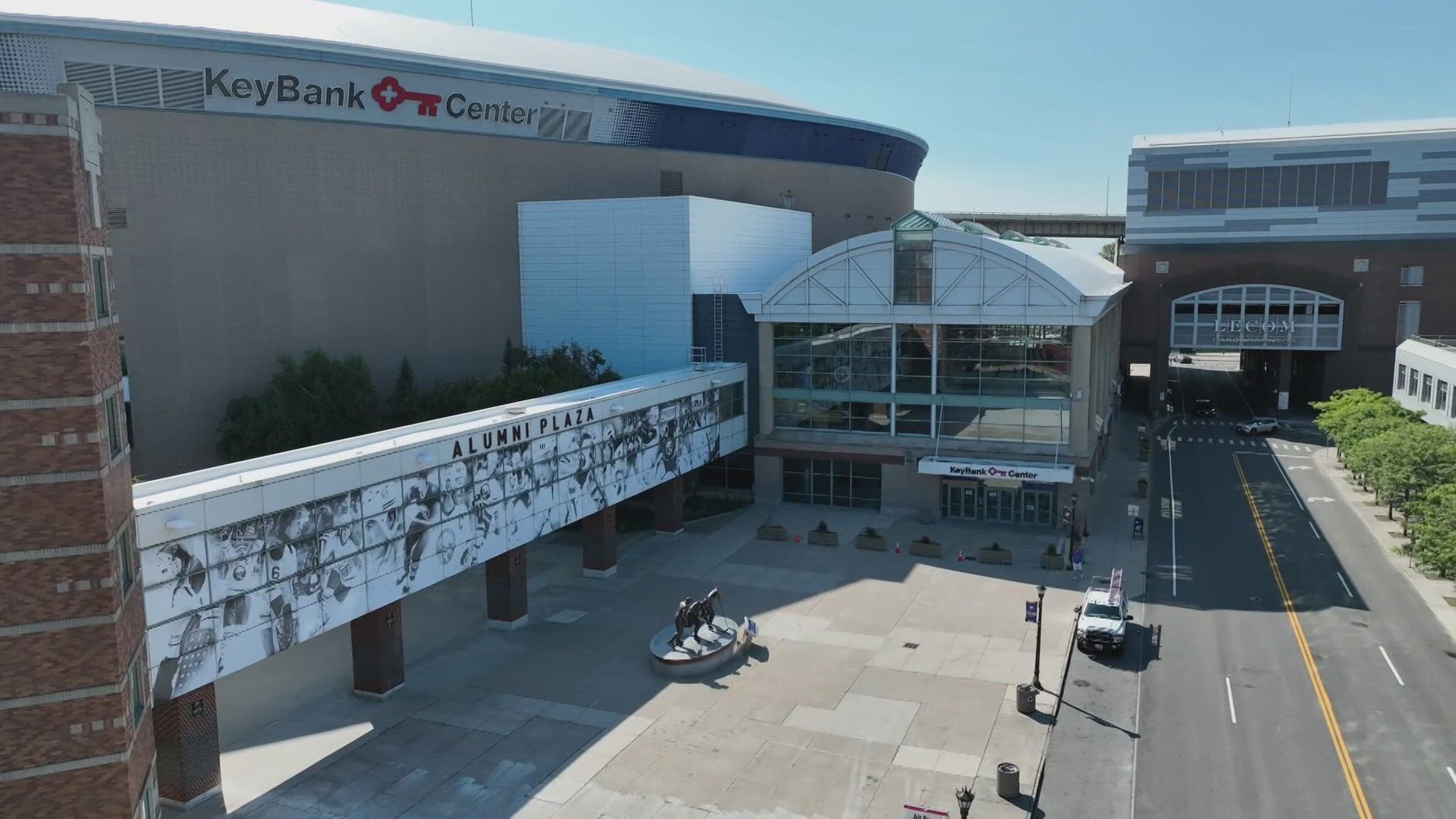 Sprinkler leak at KeyBank Center causes no disruption to event | wgrz.com