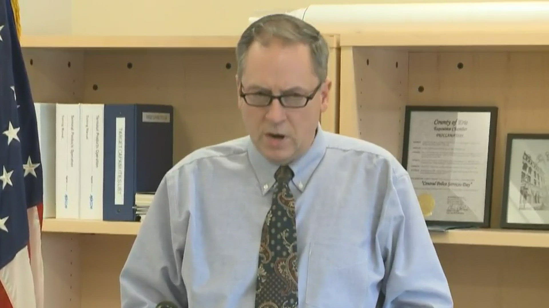 Erie County Sheriff Office Press Conference