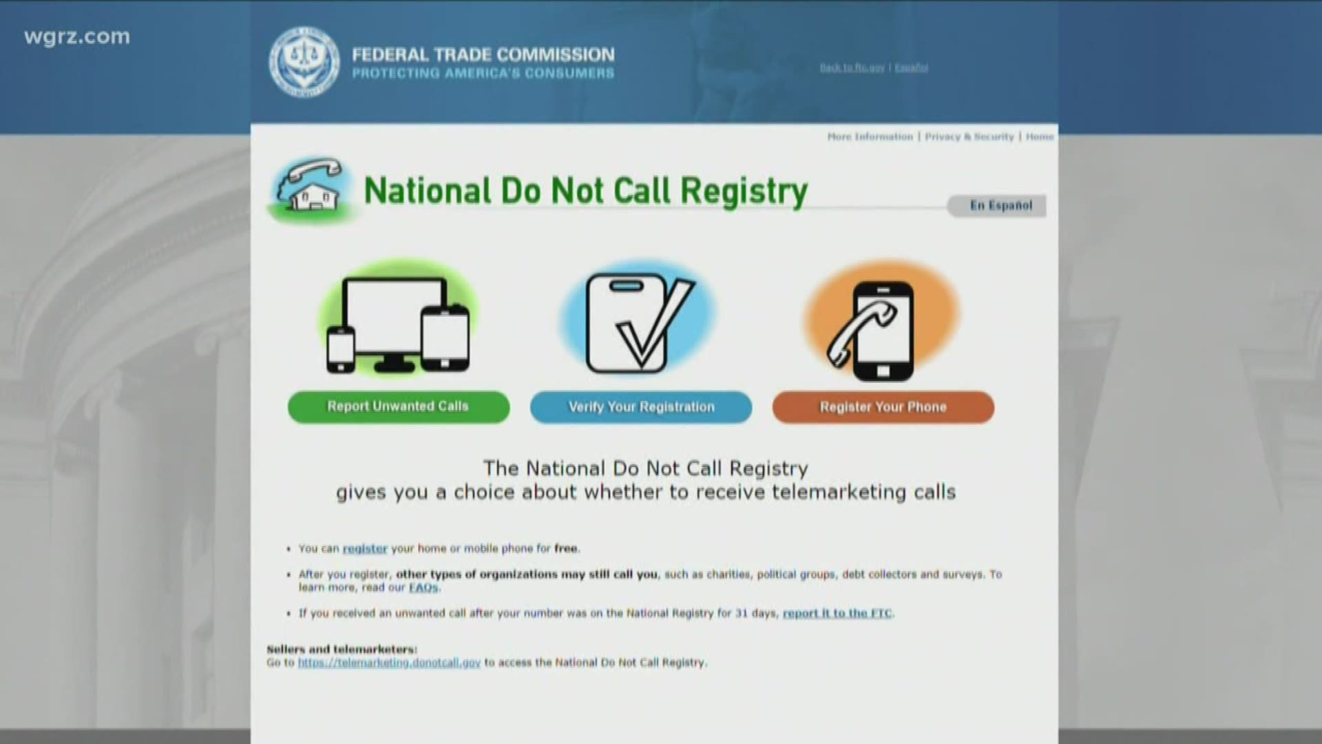 Millions of New Yorkers are on the National Do Not Call Registry.