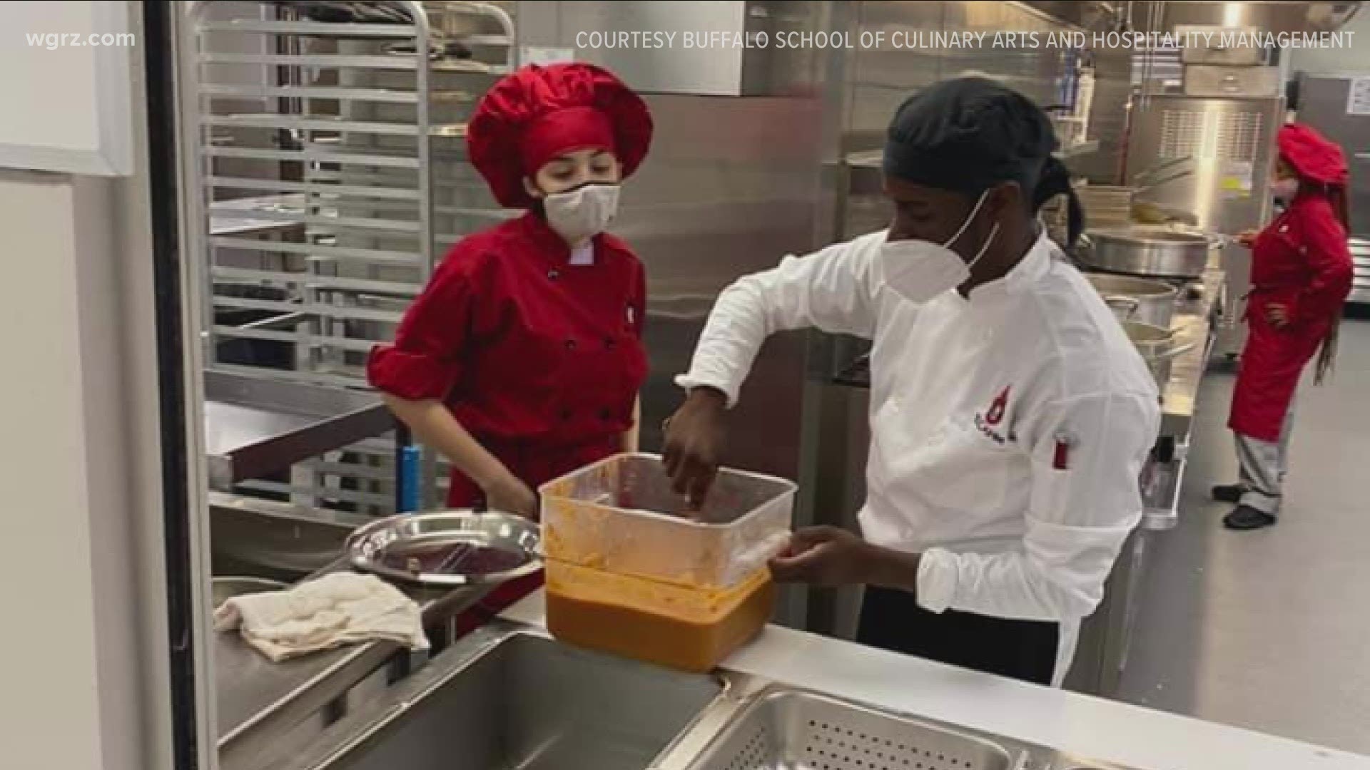 Buffalo School of Culinary Arts opens 'School Grounds' restaurant.