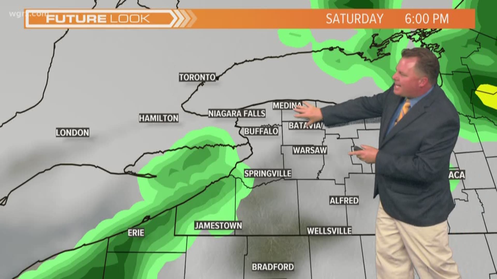Midday Forecast for 05/17/18