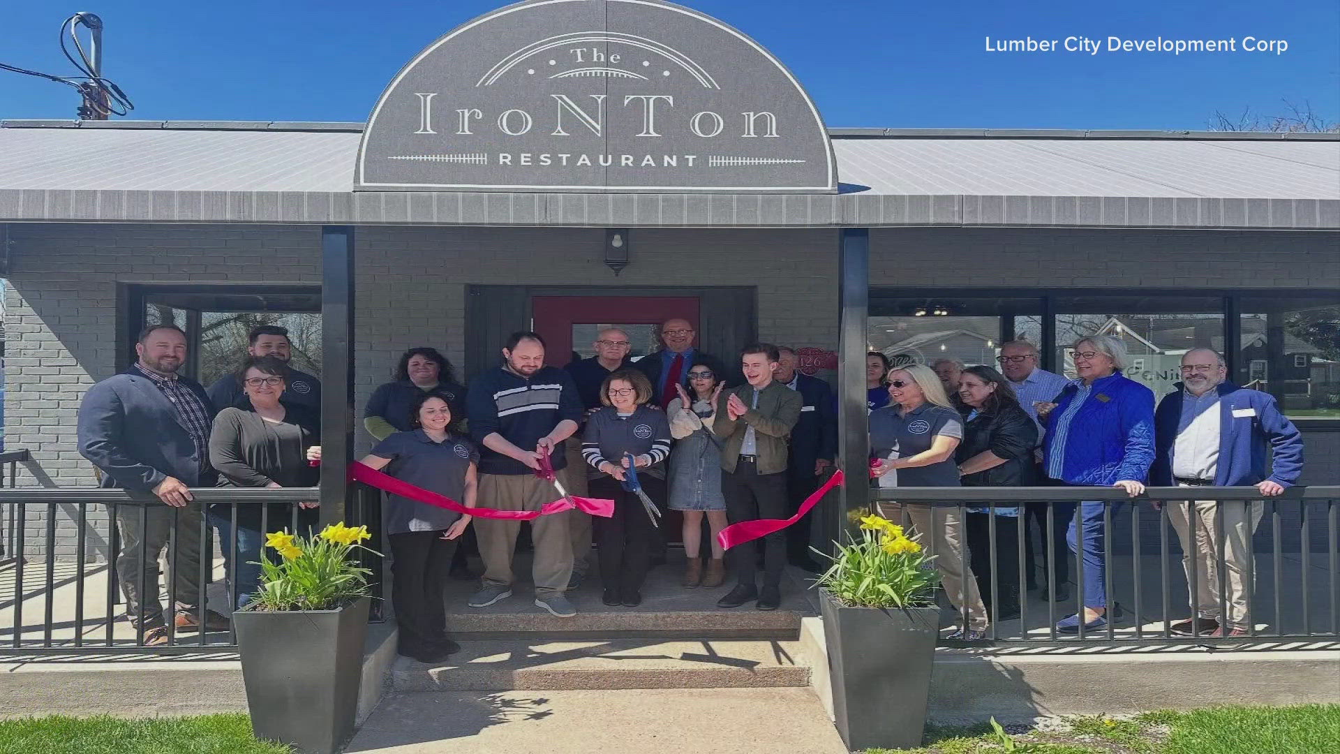 The owners were awarded $88,000 through the state's downtown revitalization program to help transform the building on Wheatfield Street.