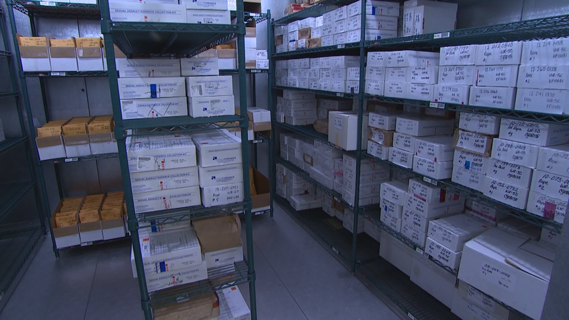 New storage facility will hold rape kits for 20 years