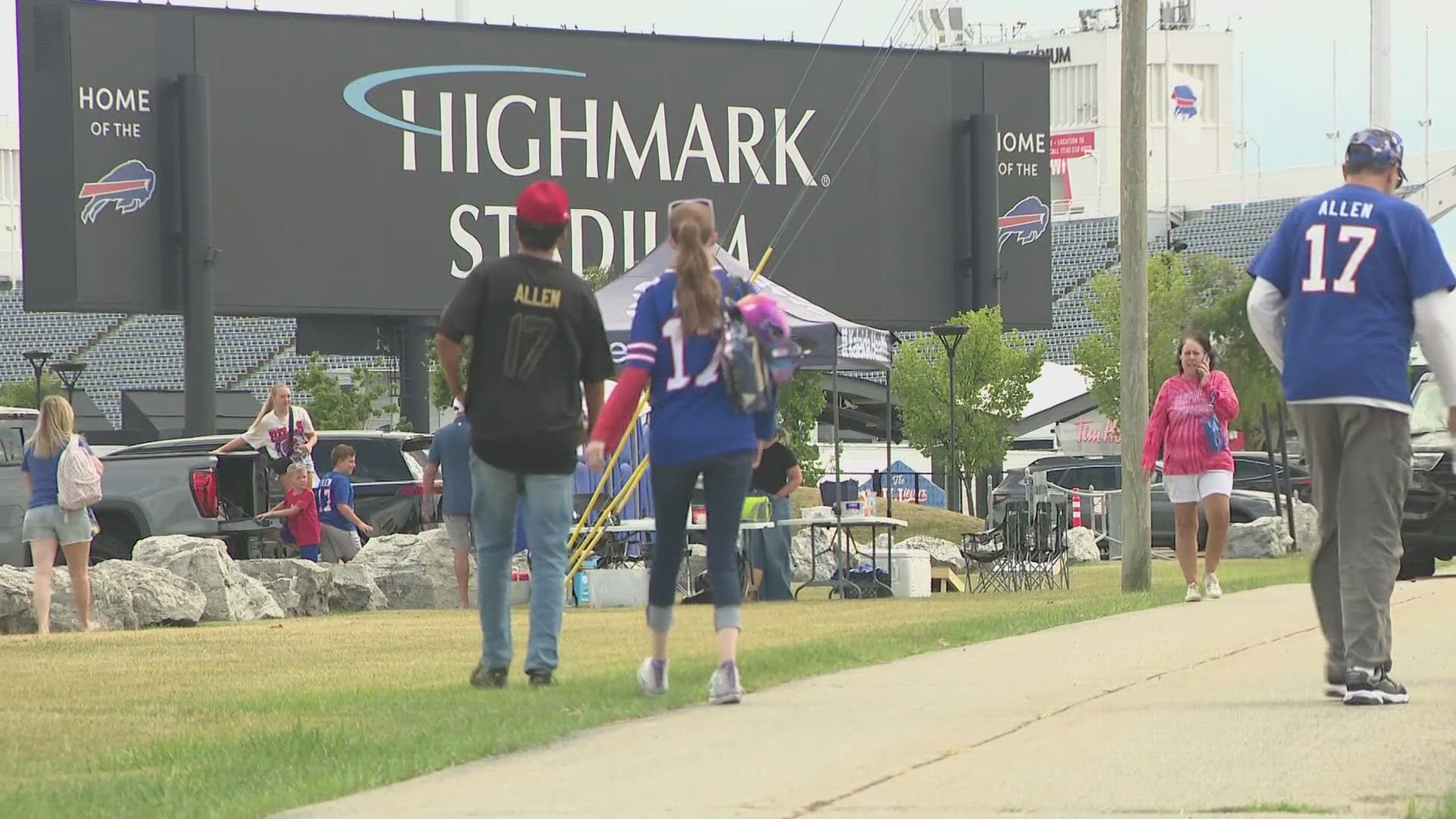This is the last season the Bills will be playing at what will soon be the old Highmark Stadium and the last time we'll see the Blue and Red here as well.
