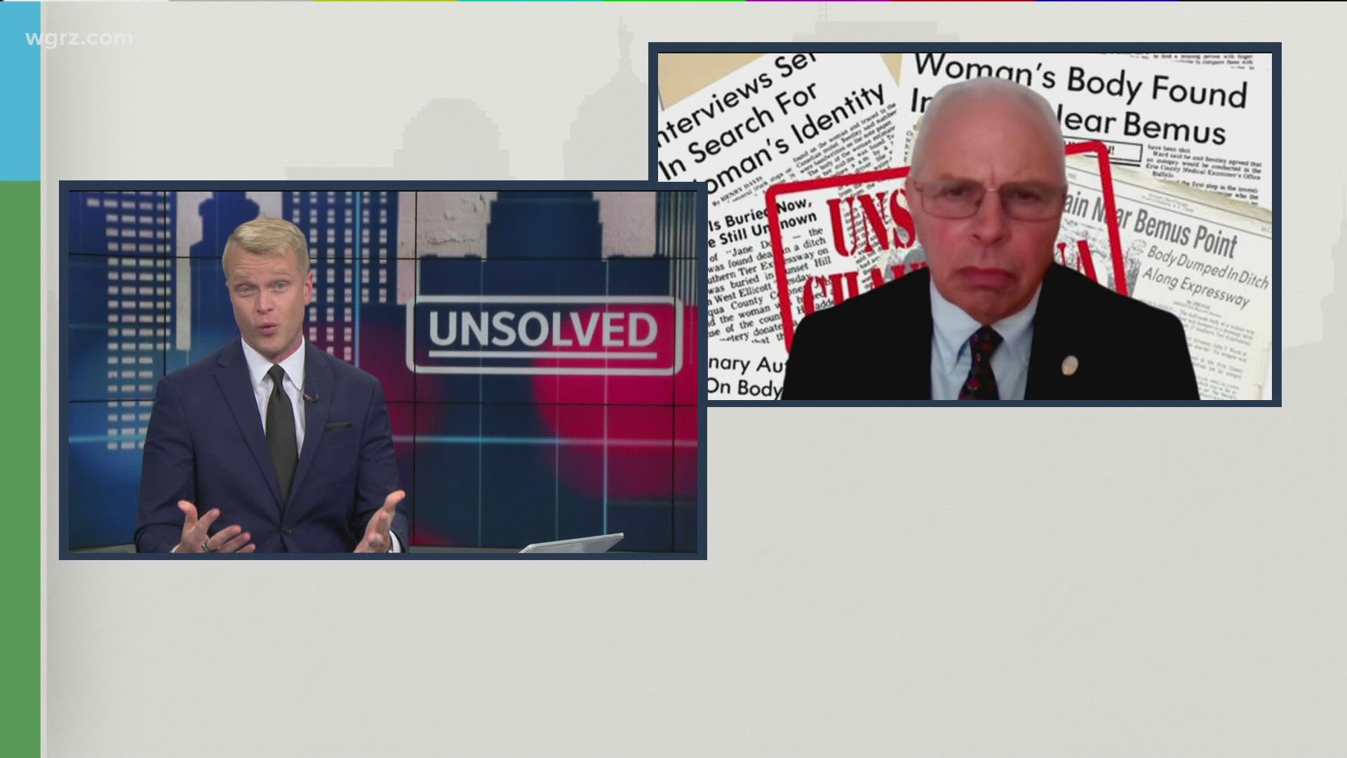 Senior investigator Tom di Zinno with the Unsolved Crimes Unit in Chautauqua County joined our Town Hall to discuss the new unit.