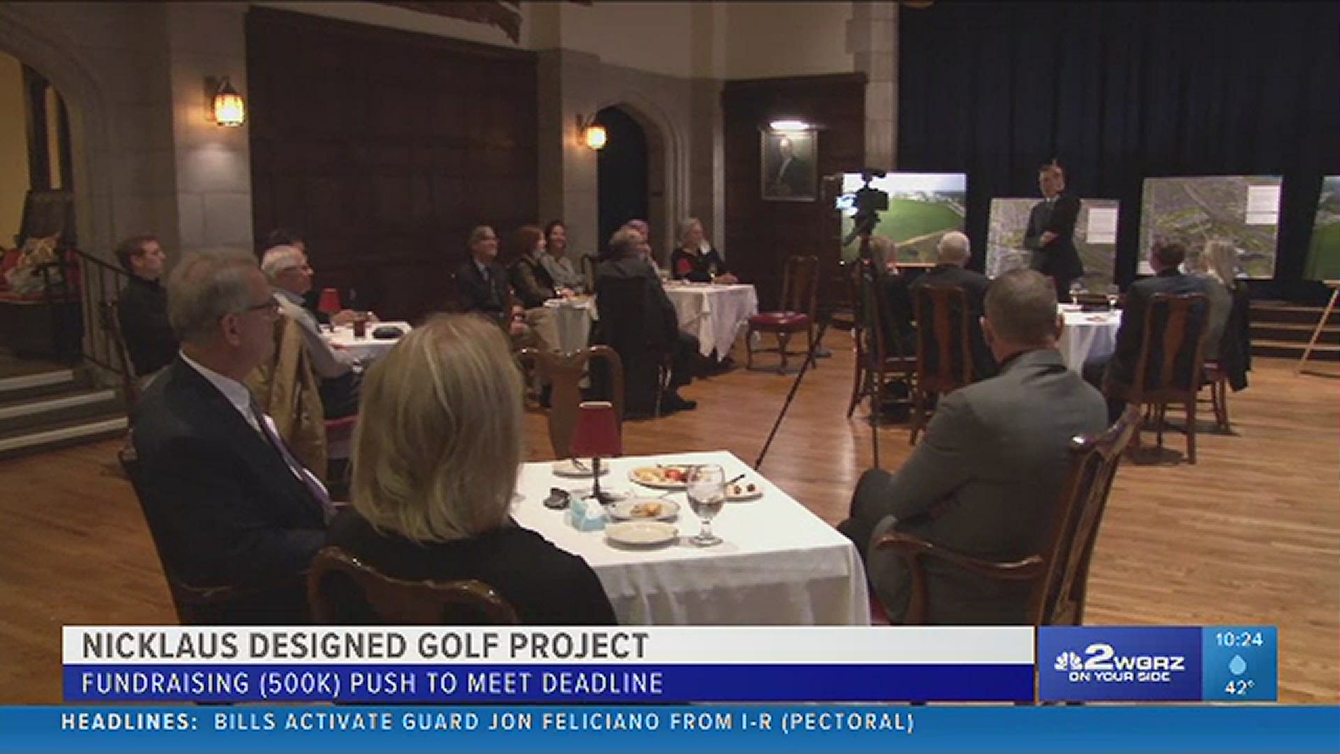 An update on the effort to have a Jack Nicklaus designed golf course built in South Buffalo.