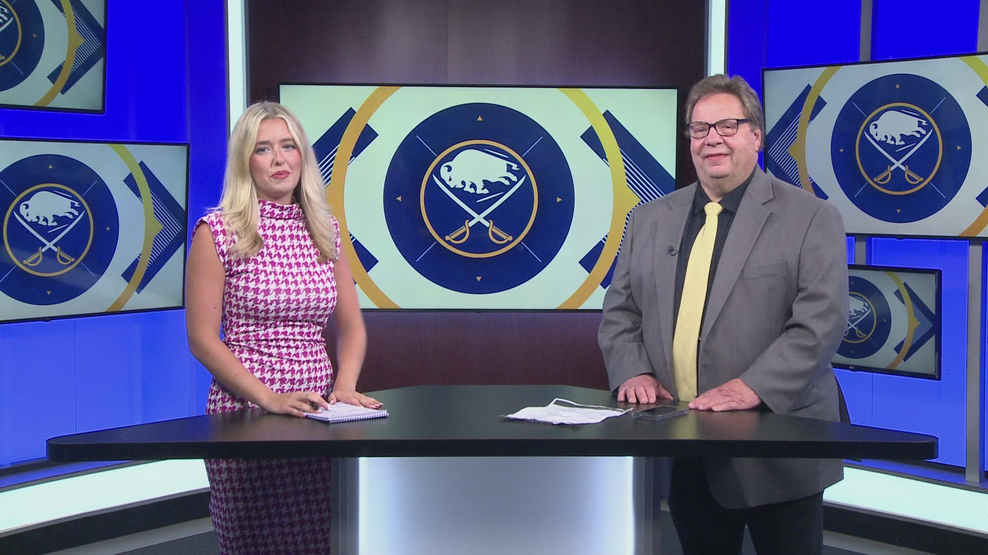 Channel 2's Lindsey Moppert and WGRZ Sabres/NHL insider Paul Hamilton discuss Buffalo's young prospects after the team's recent development camp.