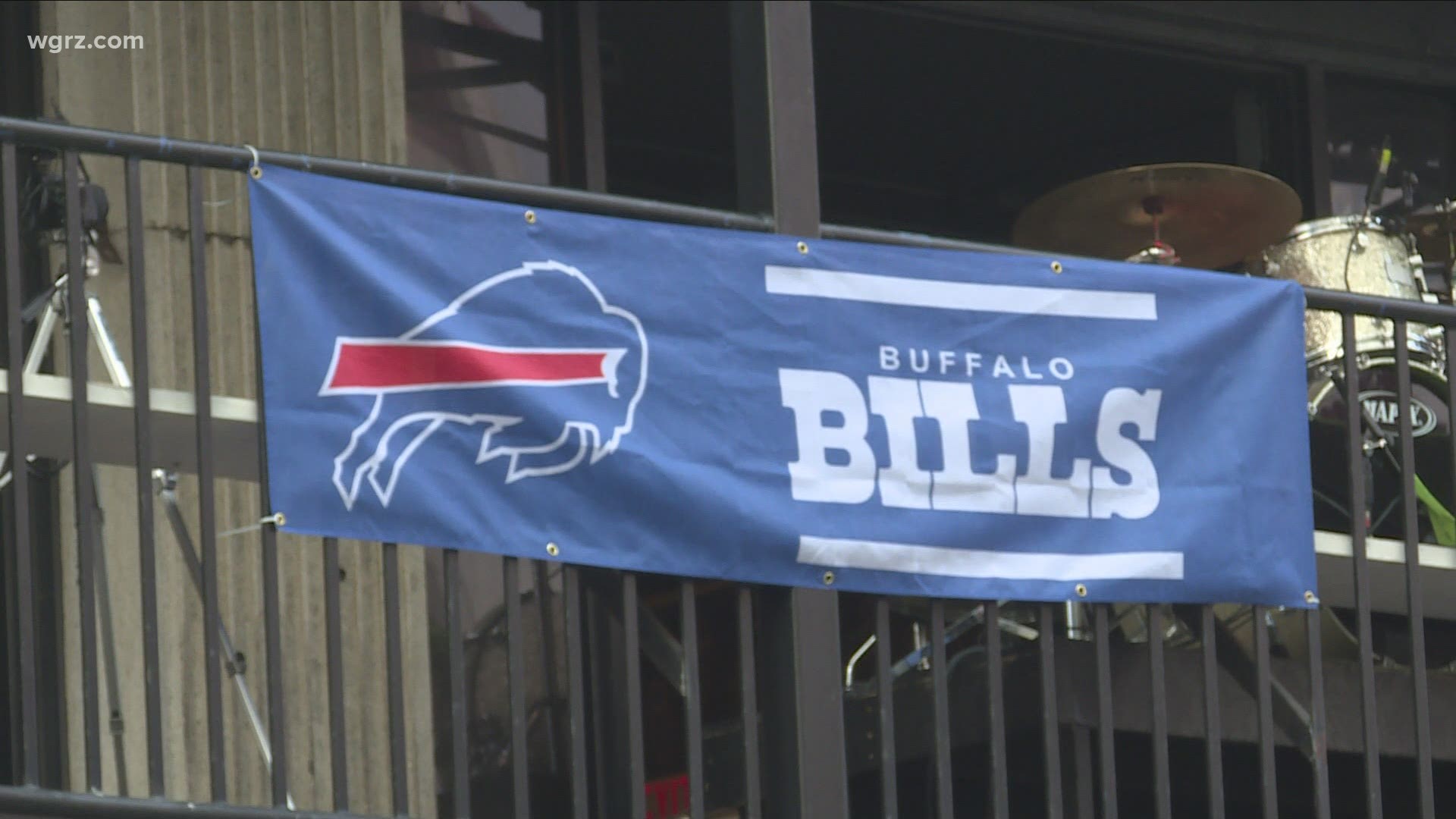 Fans got to sit at tables that allowed social distancing and watch the BILLS GAME.
We spoke with the owner of the soho who was very happy with how it turned out with