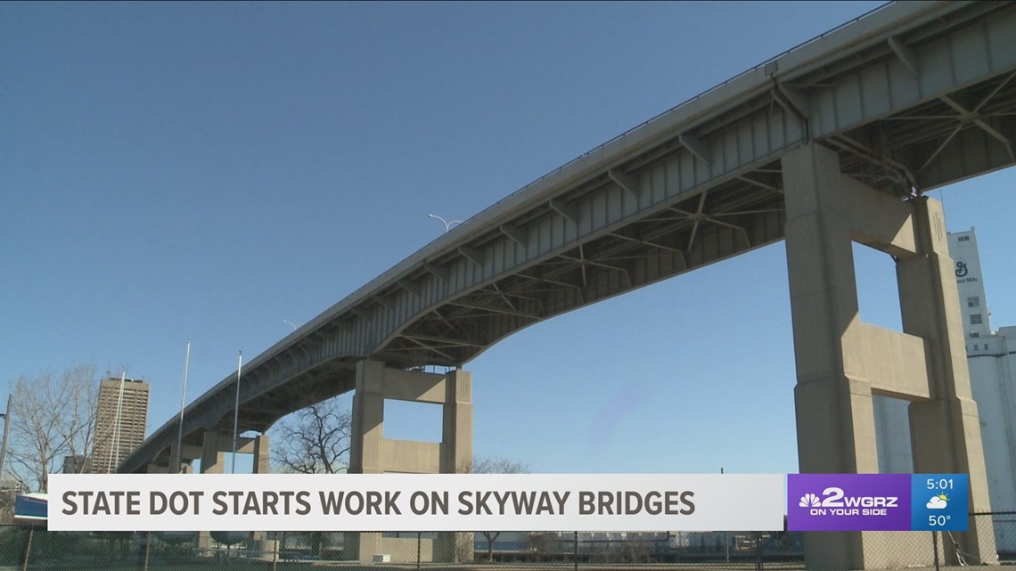 Skyway Bridge Work Begins Monday  wgrz.com