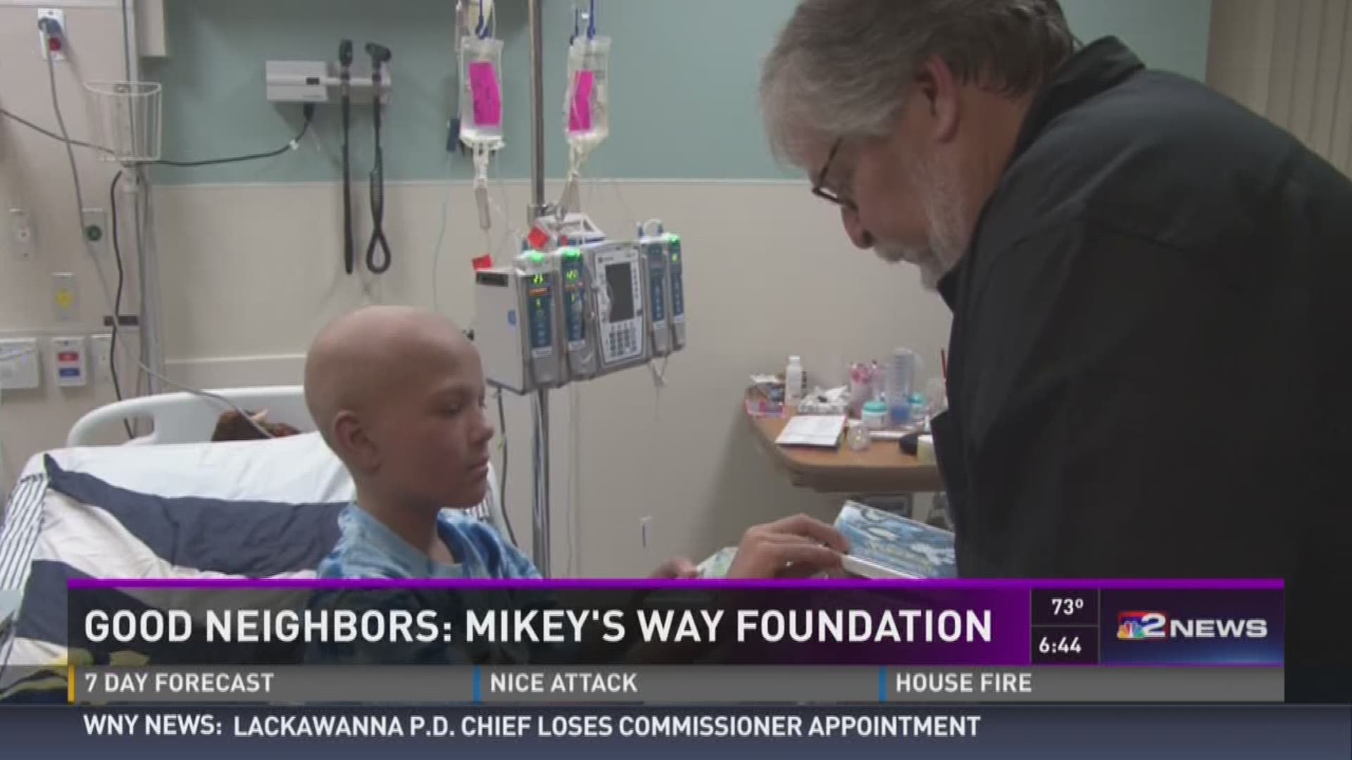This week's 2 On Your Side "Good Neighbor" is a man who's carrying on his son's legacy by giving kids the tools to help them cope with cancer. It's called the Mikey's Way Foundation.