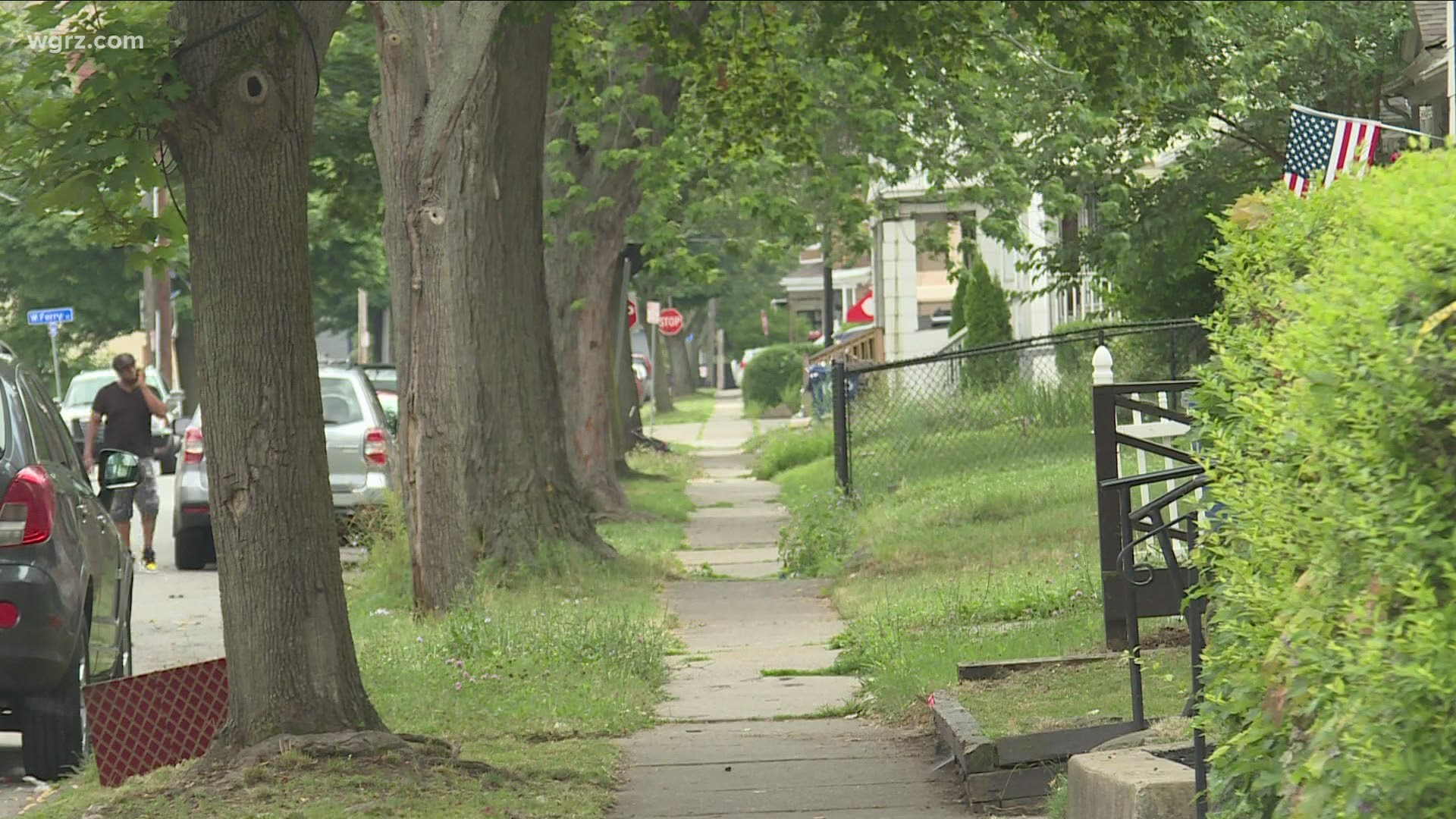 A 34-year old Buffalo woman is in serious condition after being shot multiple times Friday night on Herkimer Street.