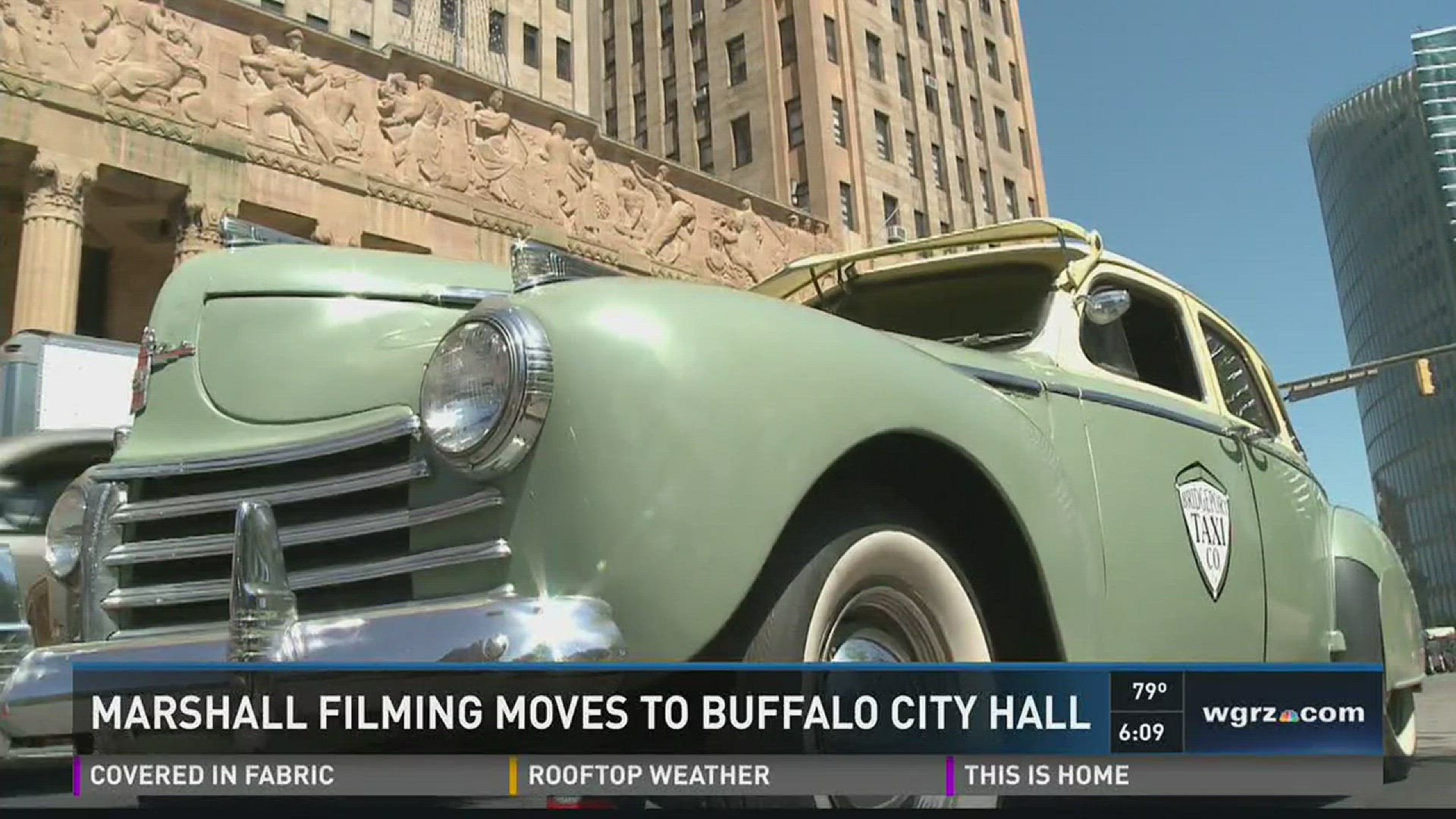 Marshall Filming Moves To Buffalo City Hall