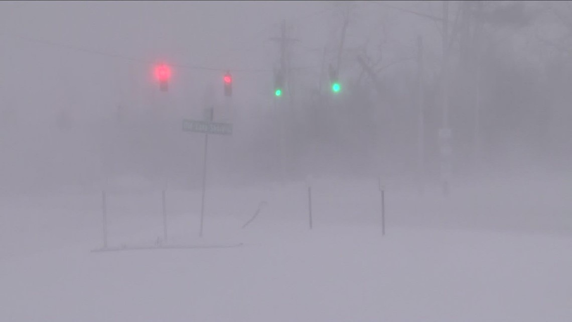 WINTER STORM UPDATE: Lake effect snow is shifting south