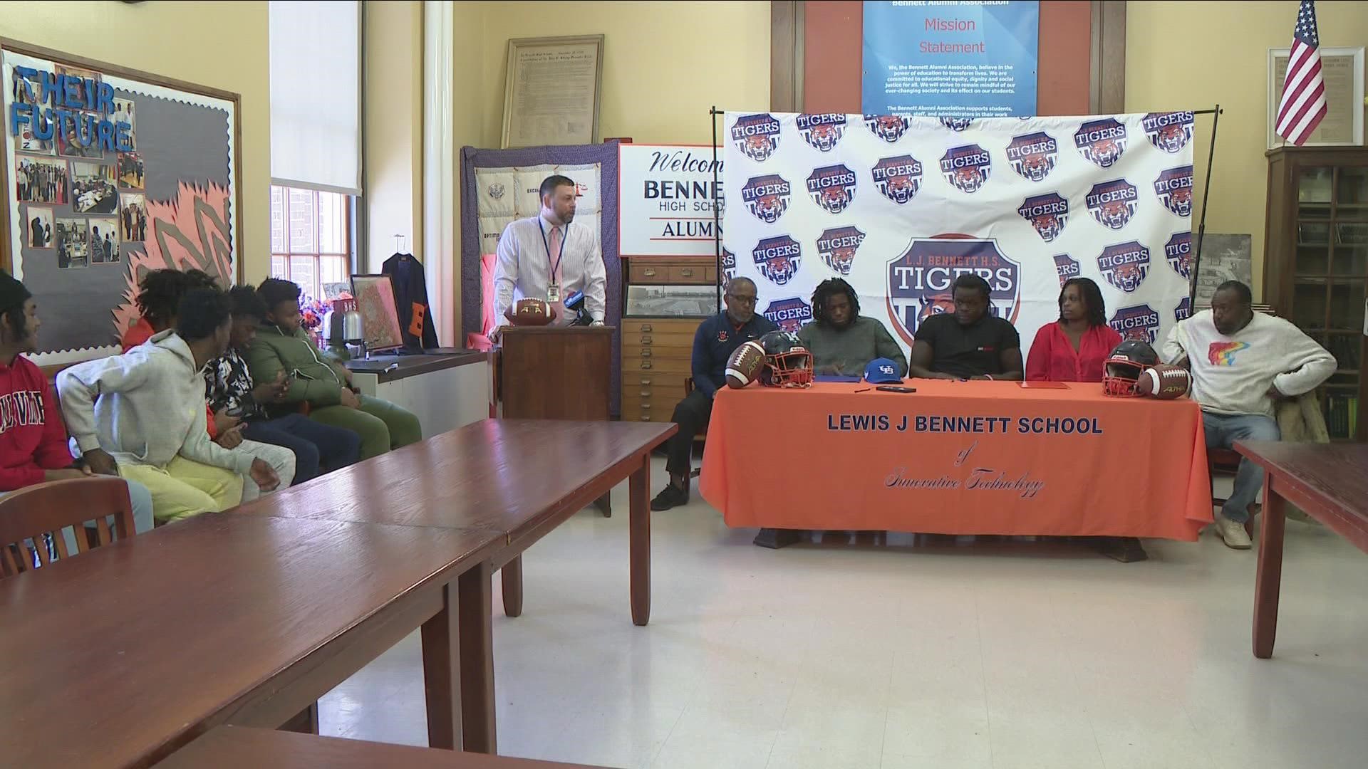 High School football signing day