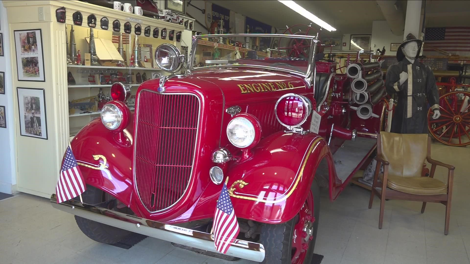A tour of the Greater Lancaster Museum of Firefighting