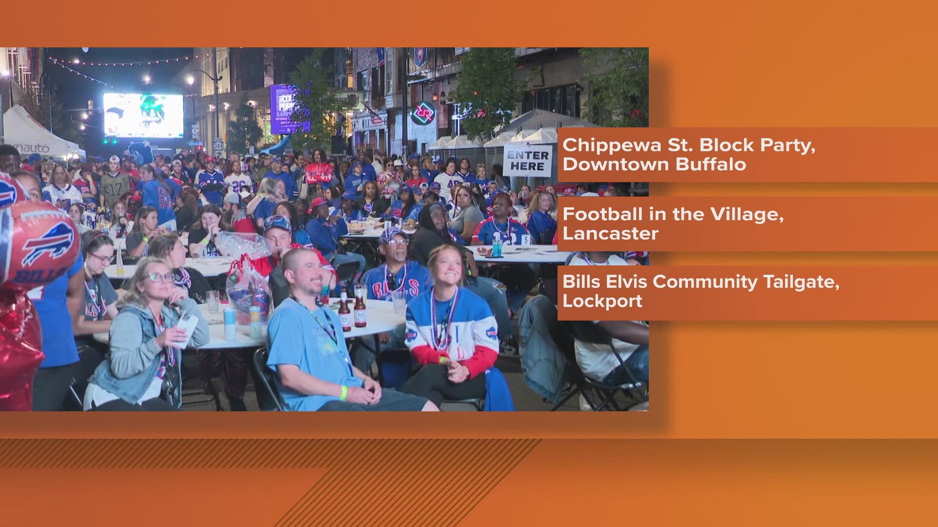 Buffalo Bills watch party's in WNY 9/12/24