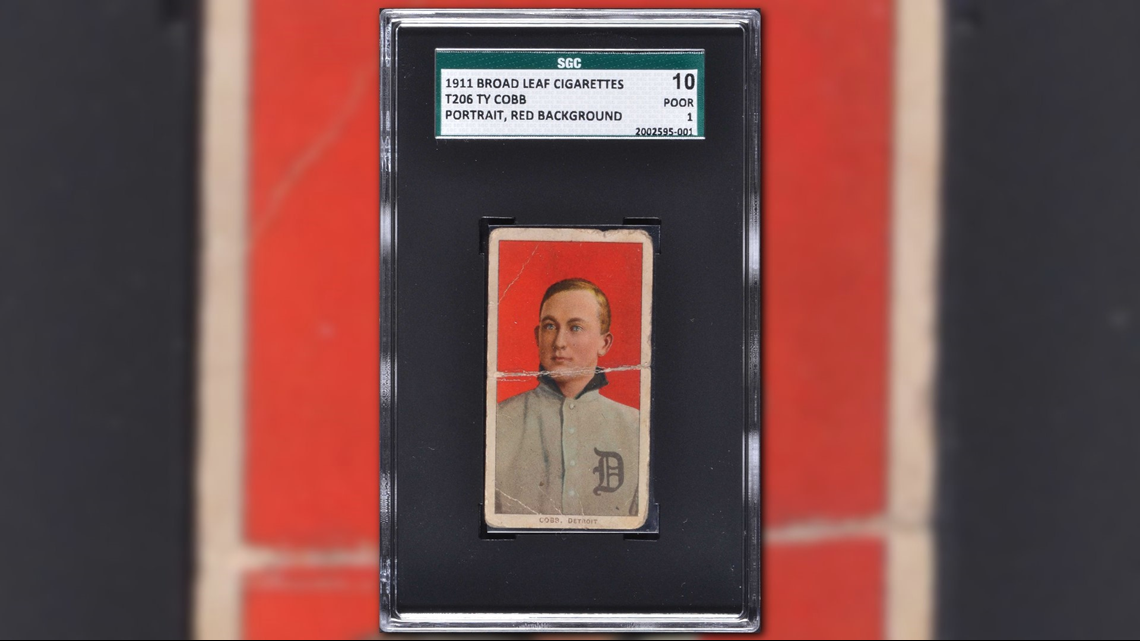 Rare Ty Cobb-signed T206 card up for bid at PWCC - Sports Collectors Digest