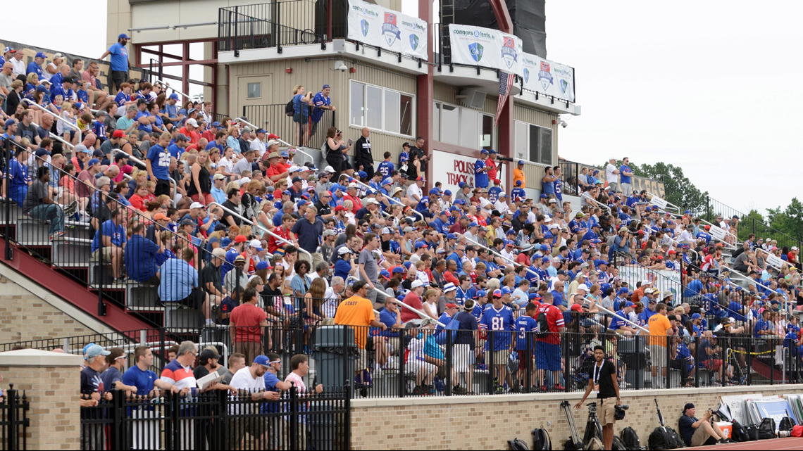 Bills training camp kicks off at St. John Fisher University