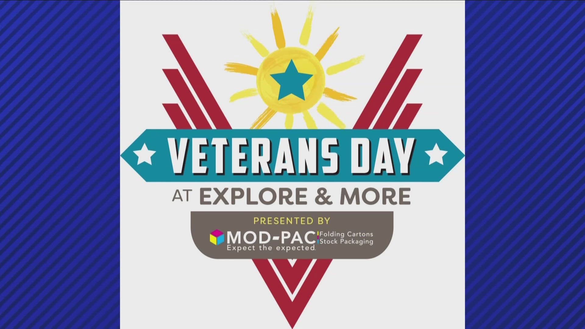 Explore & More Children's Museum will hold a toiletry drive for veterans