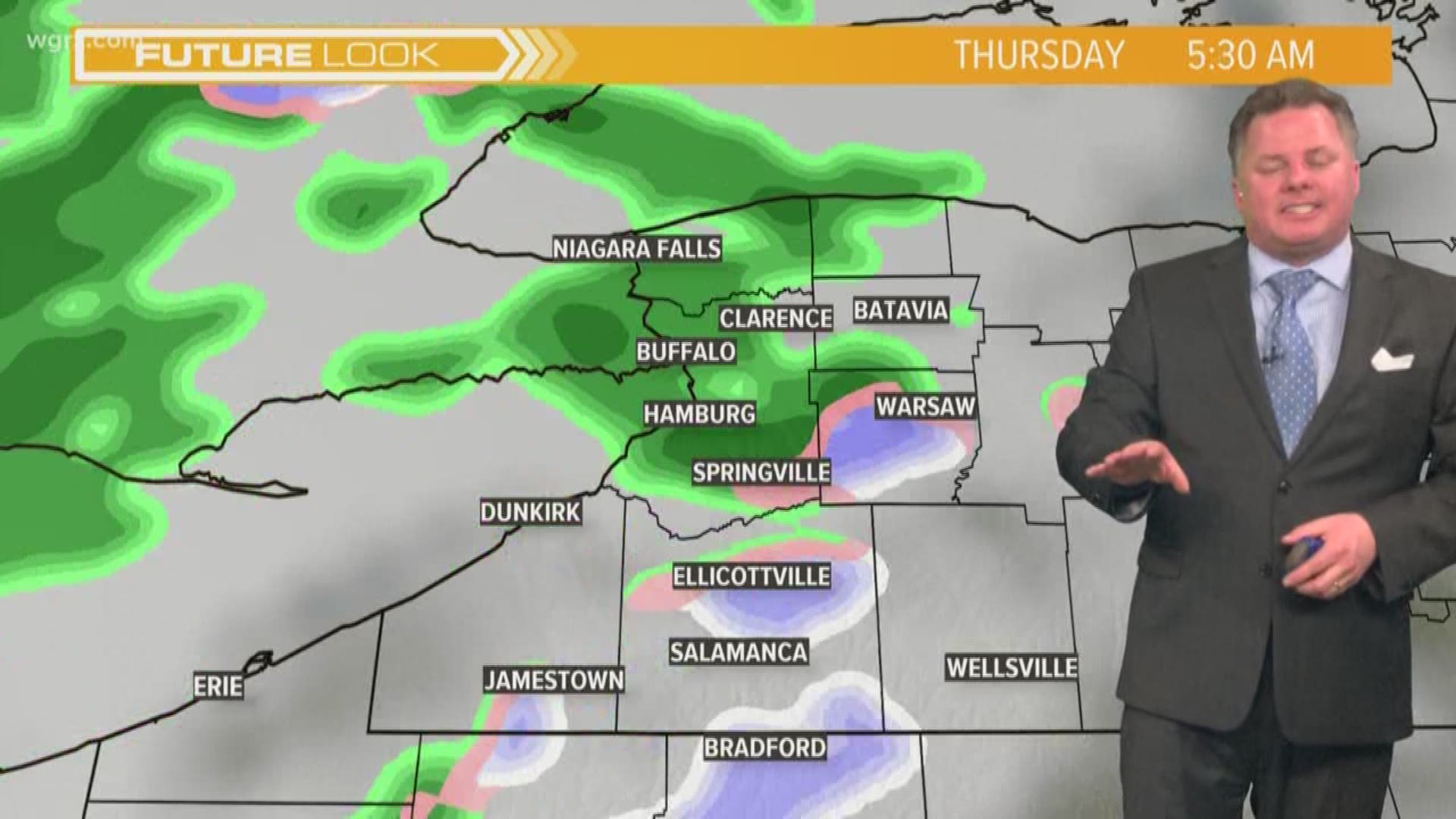 Storm Team 2 Patrick Hammer's Midday Forecast for 3/20/2019
