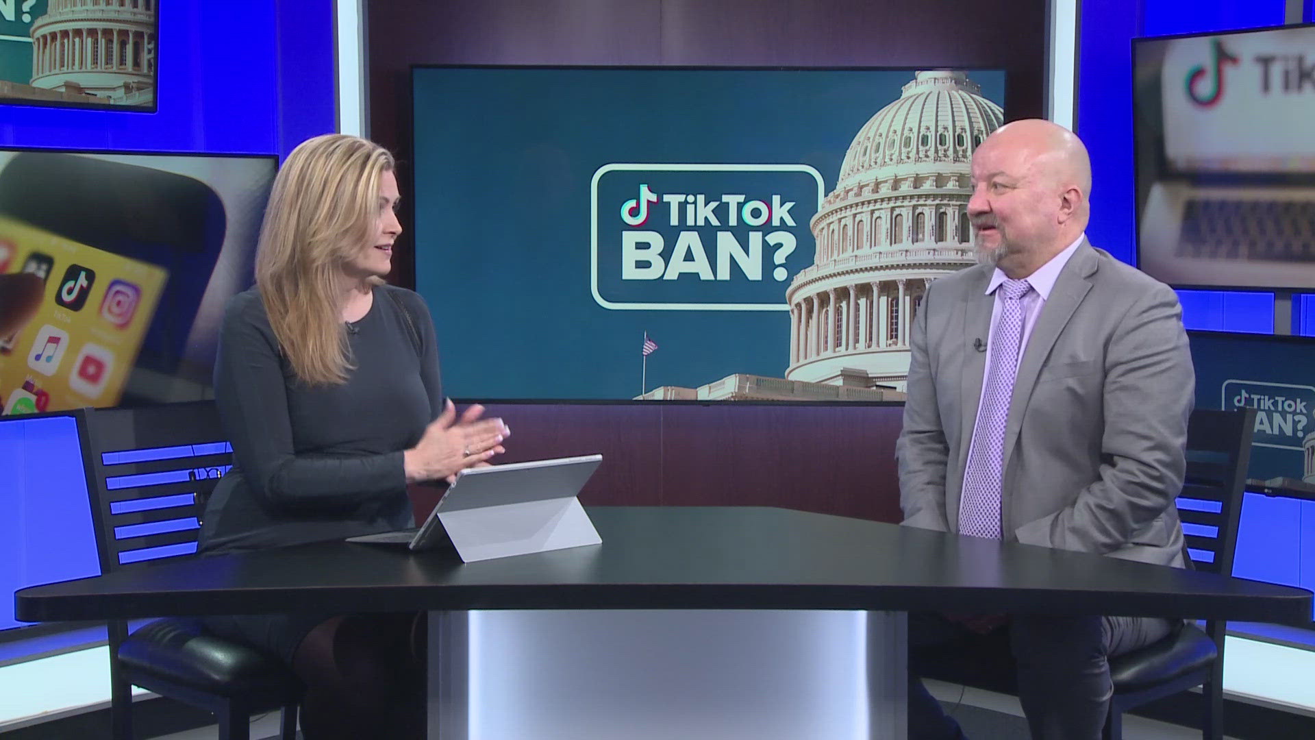Joining me live in studio is legal analyst Barry Covert to discuss what this means for tik tok.